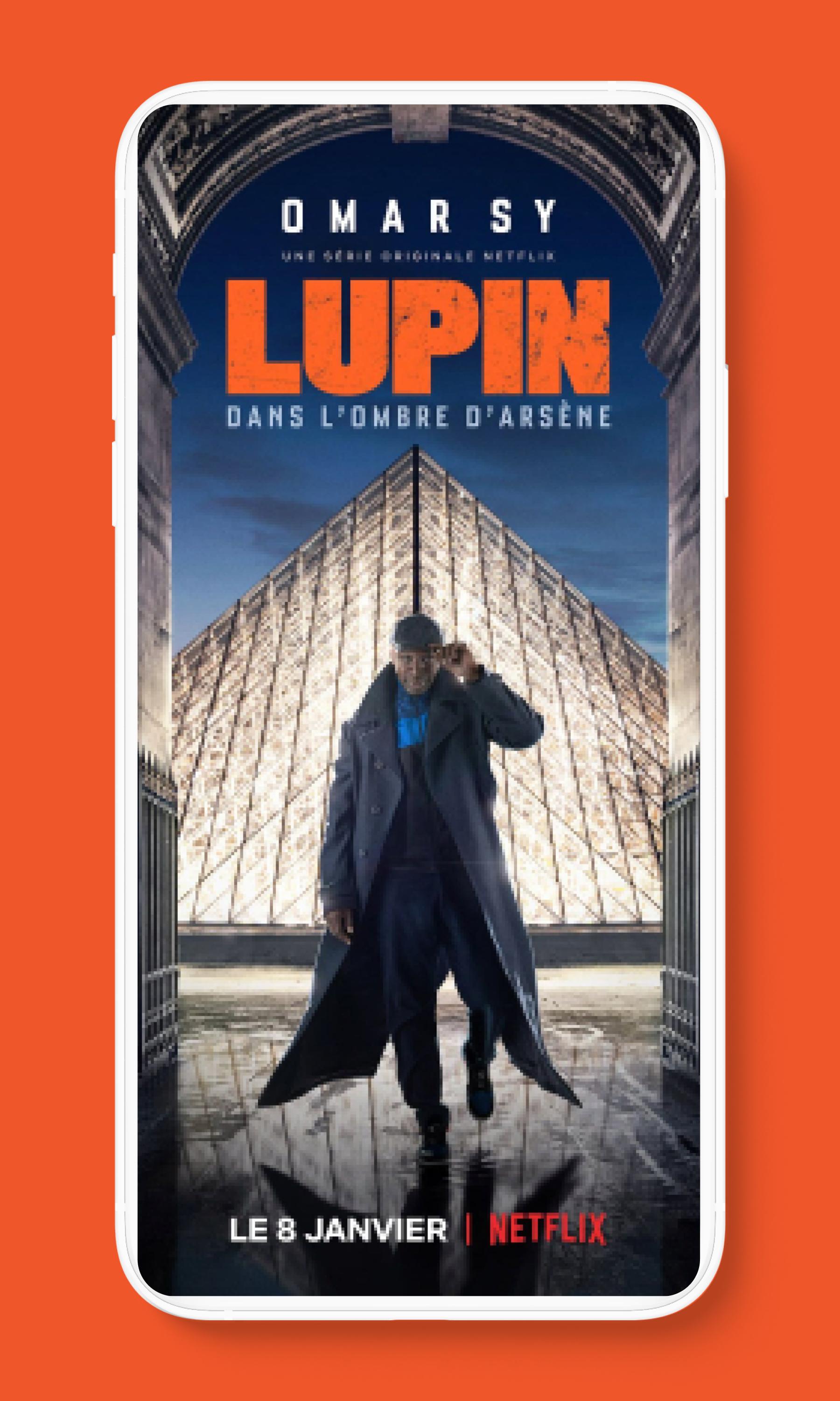 Wallpaper for Lupin series from Netflix