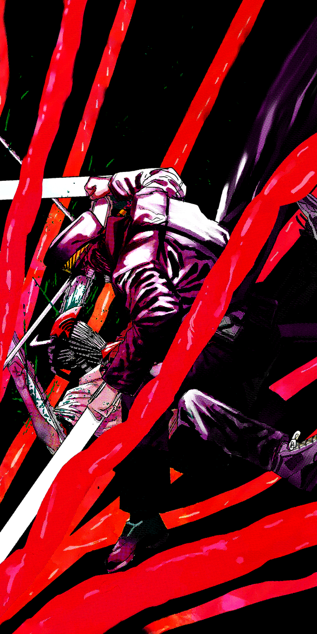 Volume 5 cover OLED edit. Chainsaw, Man wallpaper, Best chainsaw