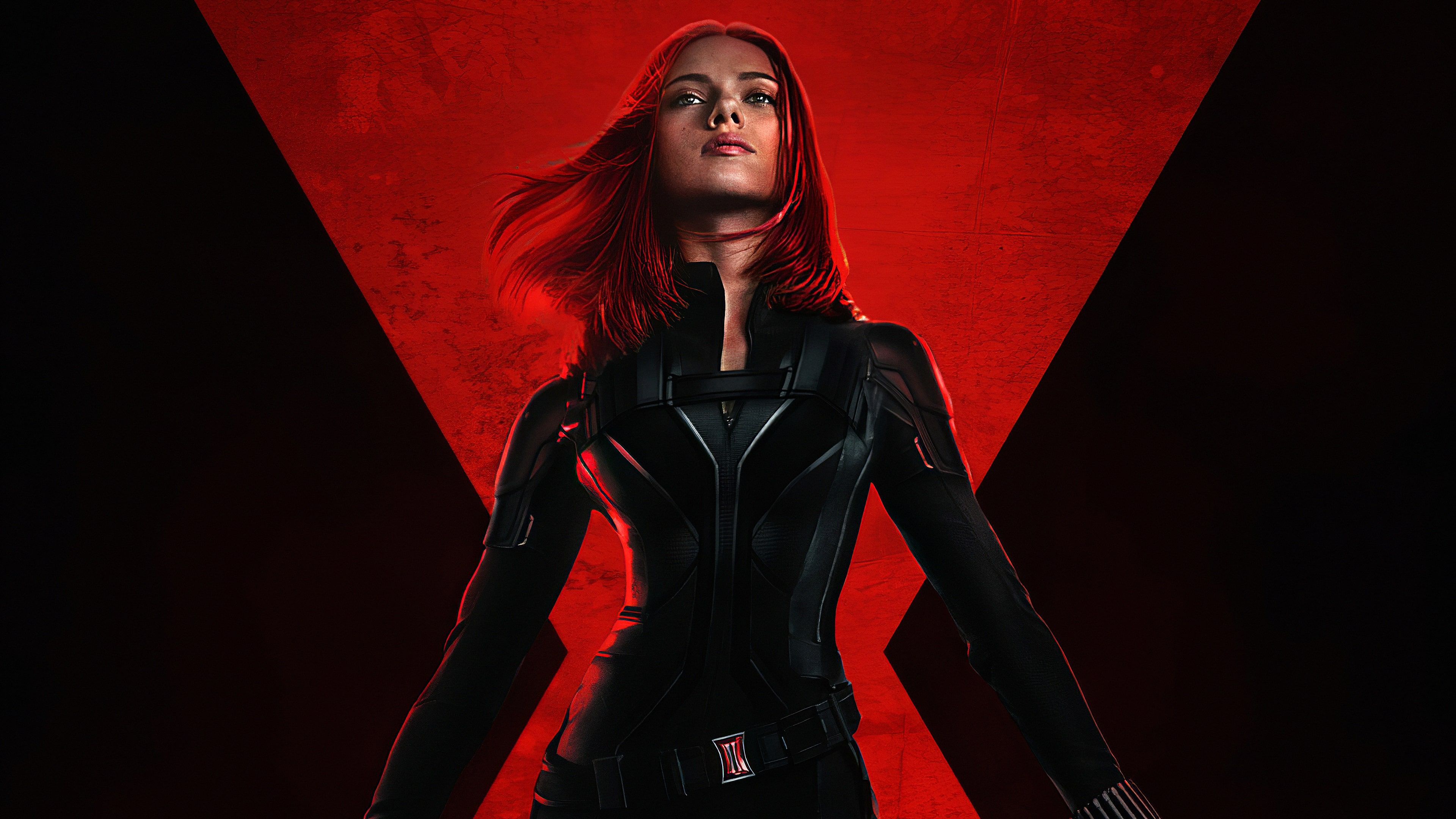Black Widow Movie Natasha Romanoff 4K Phone iPhone Wallpaper 1340b