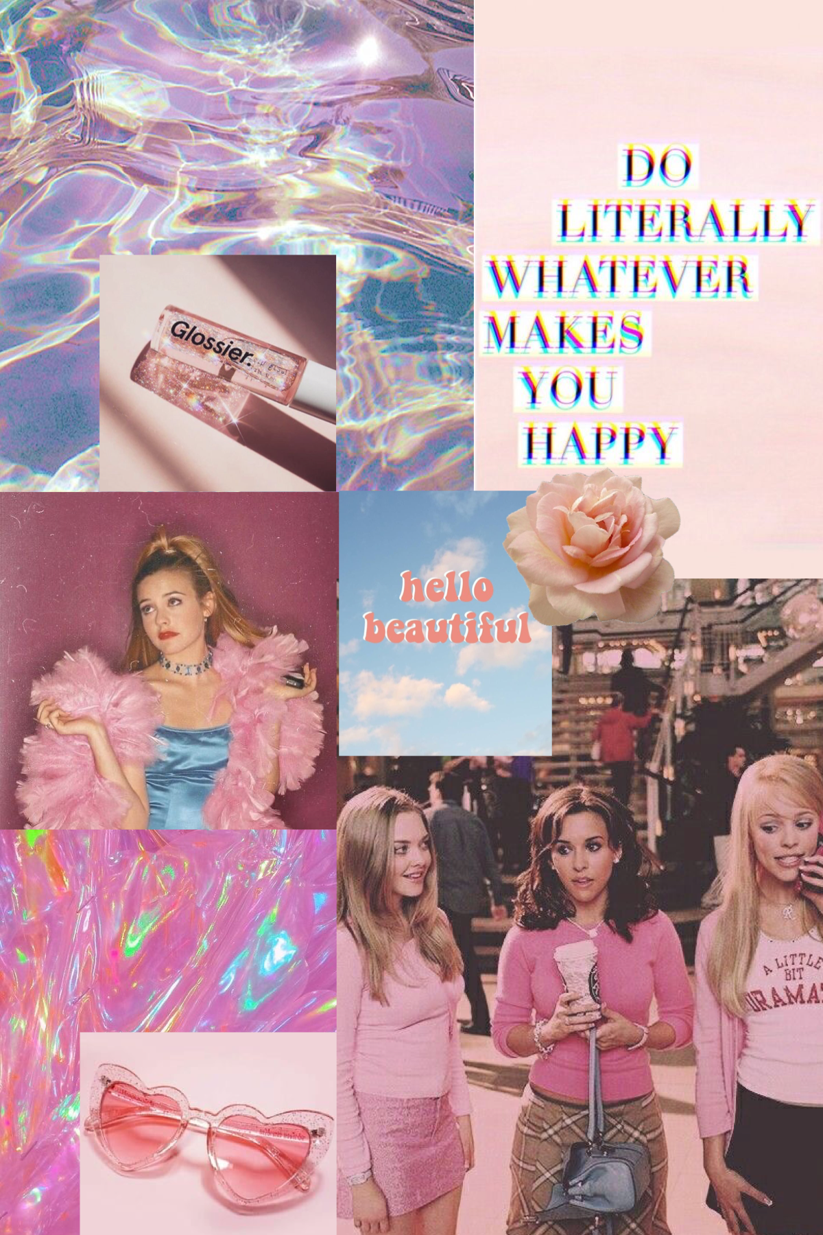 Aesthetic Collage. Clueless aesthetic, Aesthetic collage, Pink aesthetic