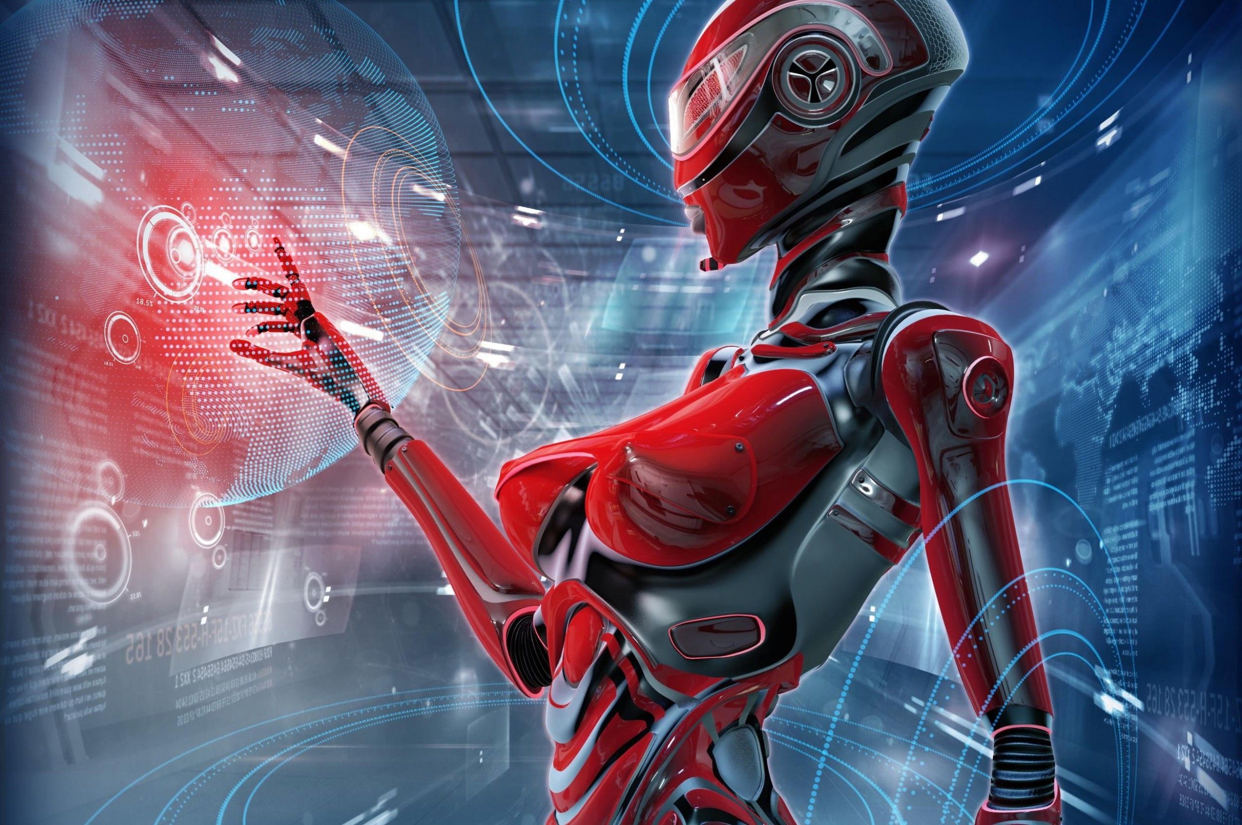 Robot, Sci Fi, Skills, High Tech, Cyborg. Cyborg, Sci Fi, Wallpaper
