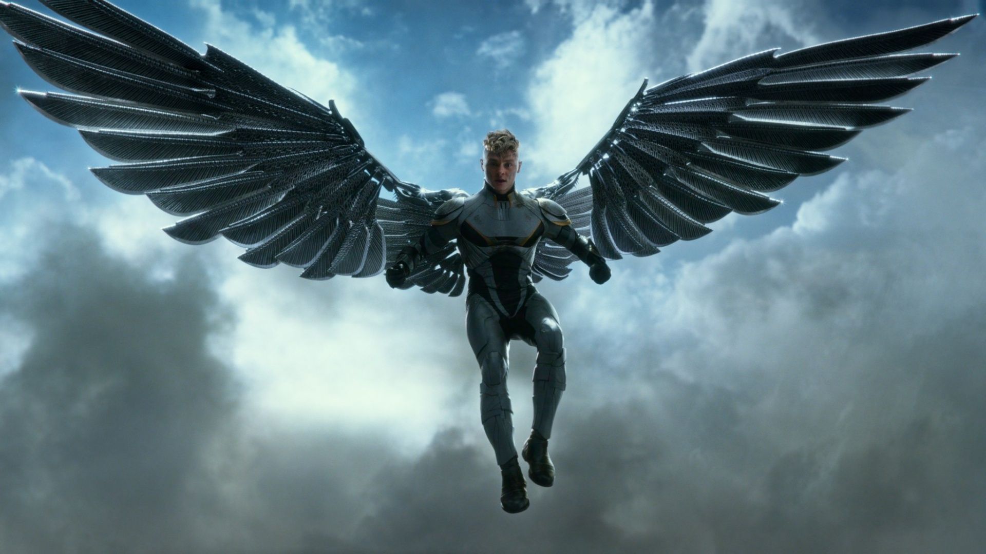 X Men Apocalypse Ben Hardy As Warren Worthington III Wallpaper