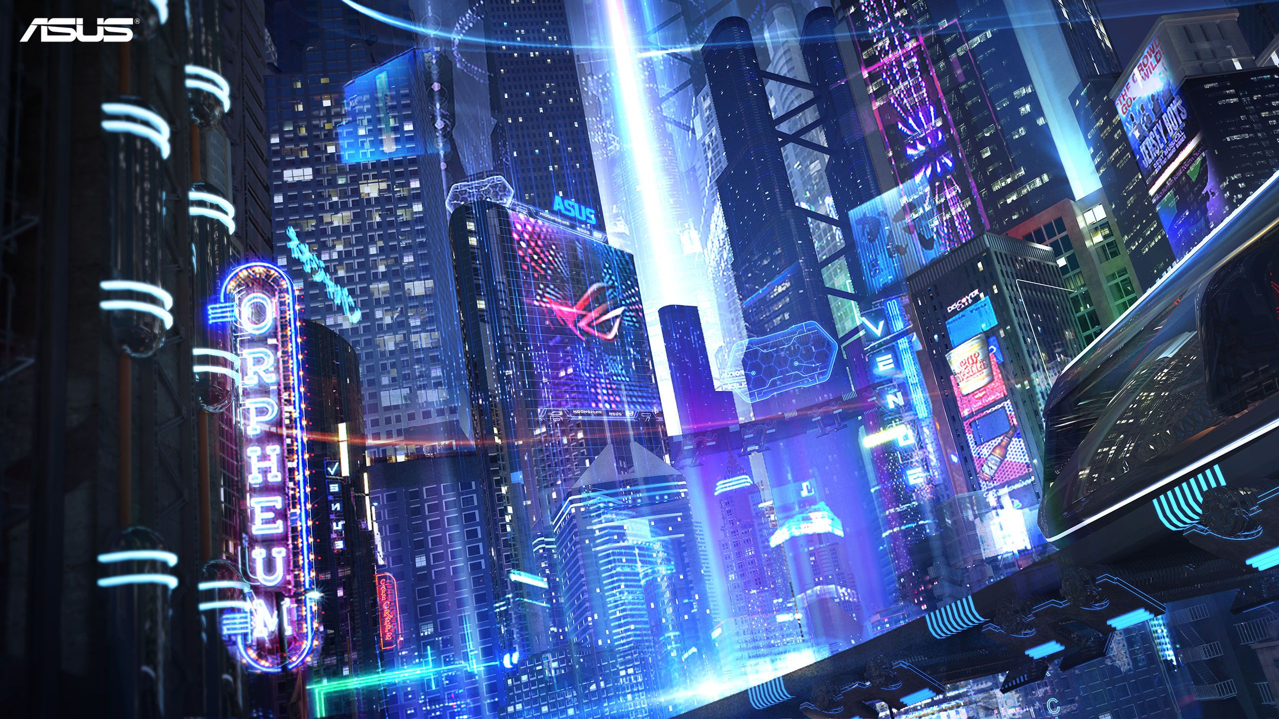 4k Sci Fi City HD Wallpaper