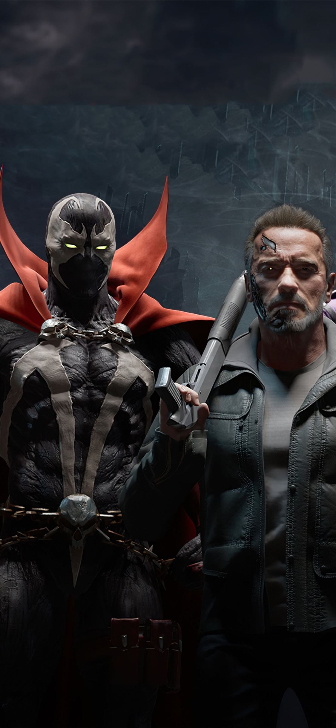 mortal kombat 11 kombat pack hero 4k iPhone 11 Wallpaper Free Download