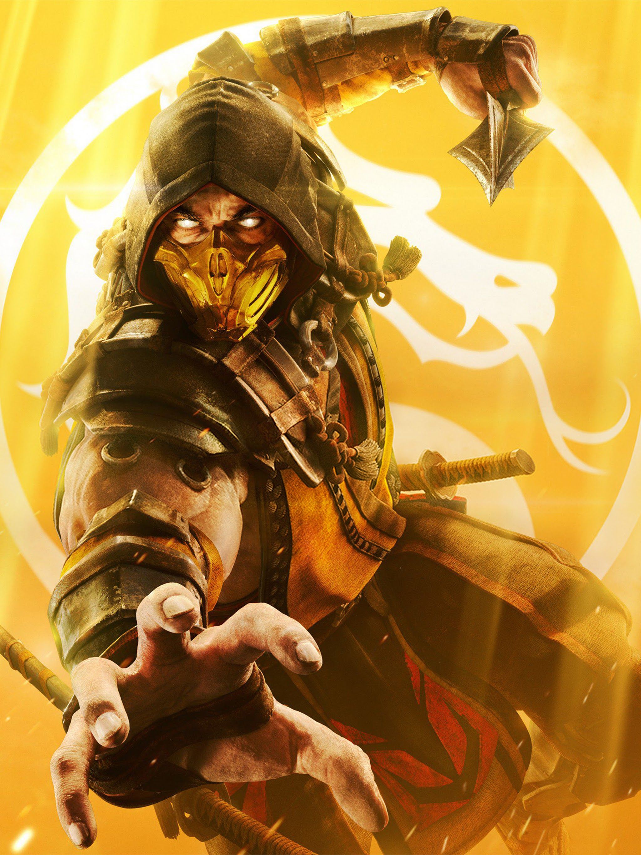 Scorpion Mortal Kombat 11 4K Wallpaper