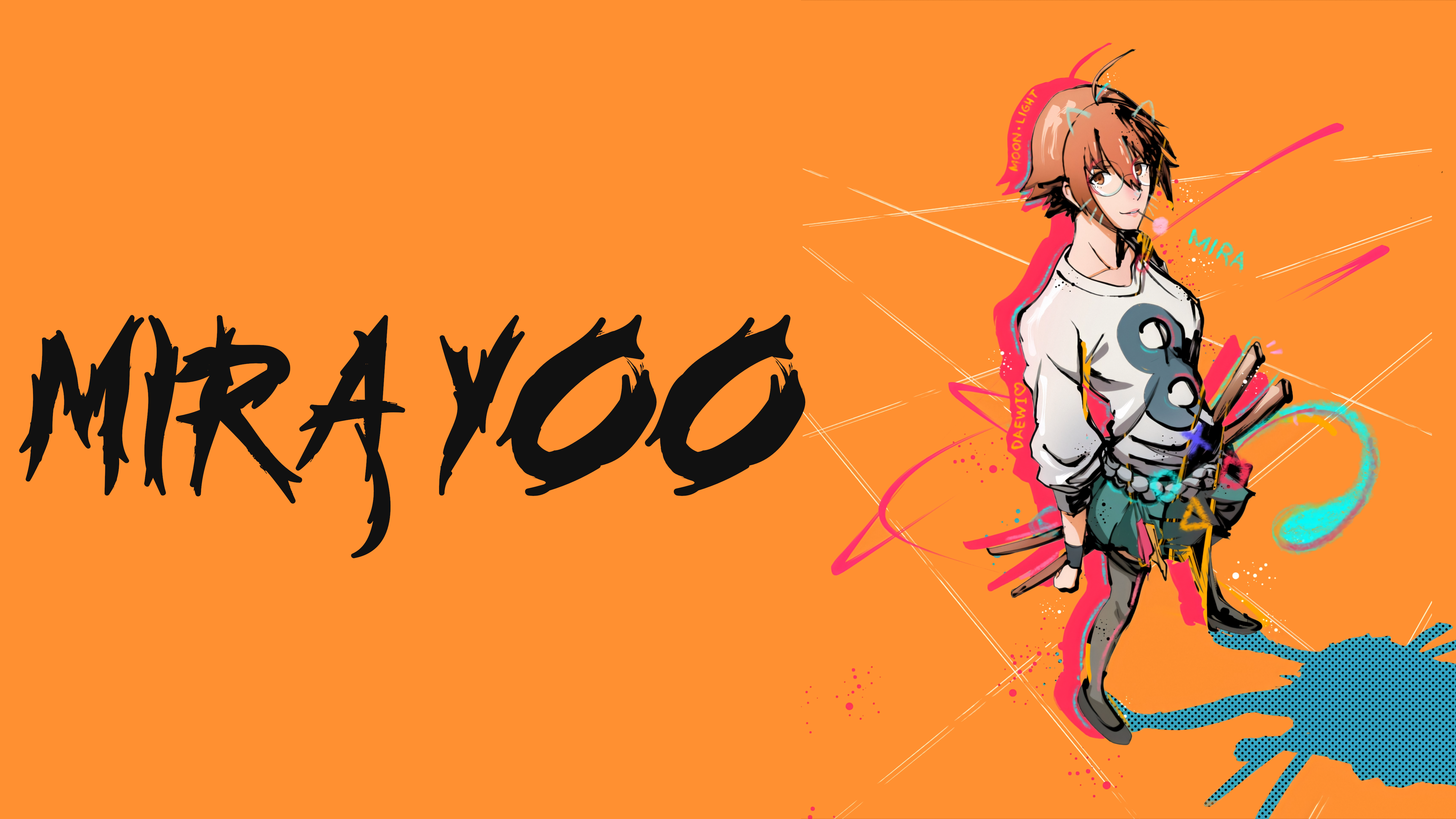 YOO MIRA [THE GOD OF HIGH SCHOOL] 4k Ultra HD Wallpaper