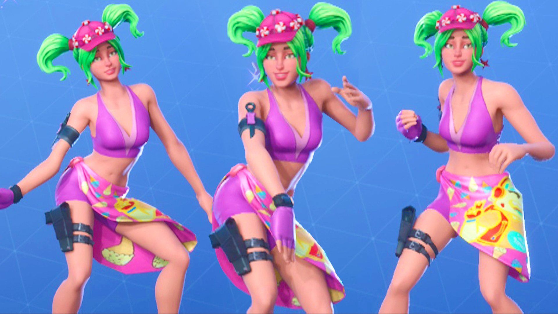 HYPEX Leaks the Summer Zoey Skin Concept Showcased Here