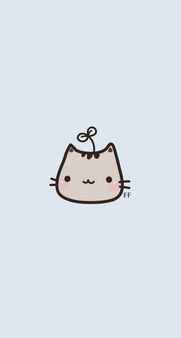 Cute Cartoon Cat Wallpaper