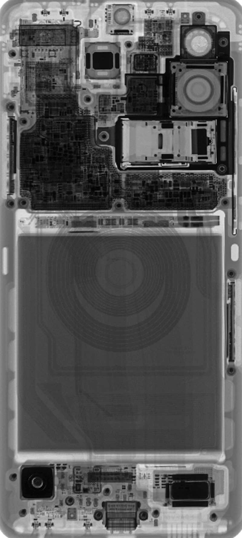Check Out Samsung Galaxy S20 Wallpaper Of The Internals, X Ray Too