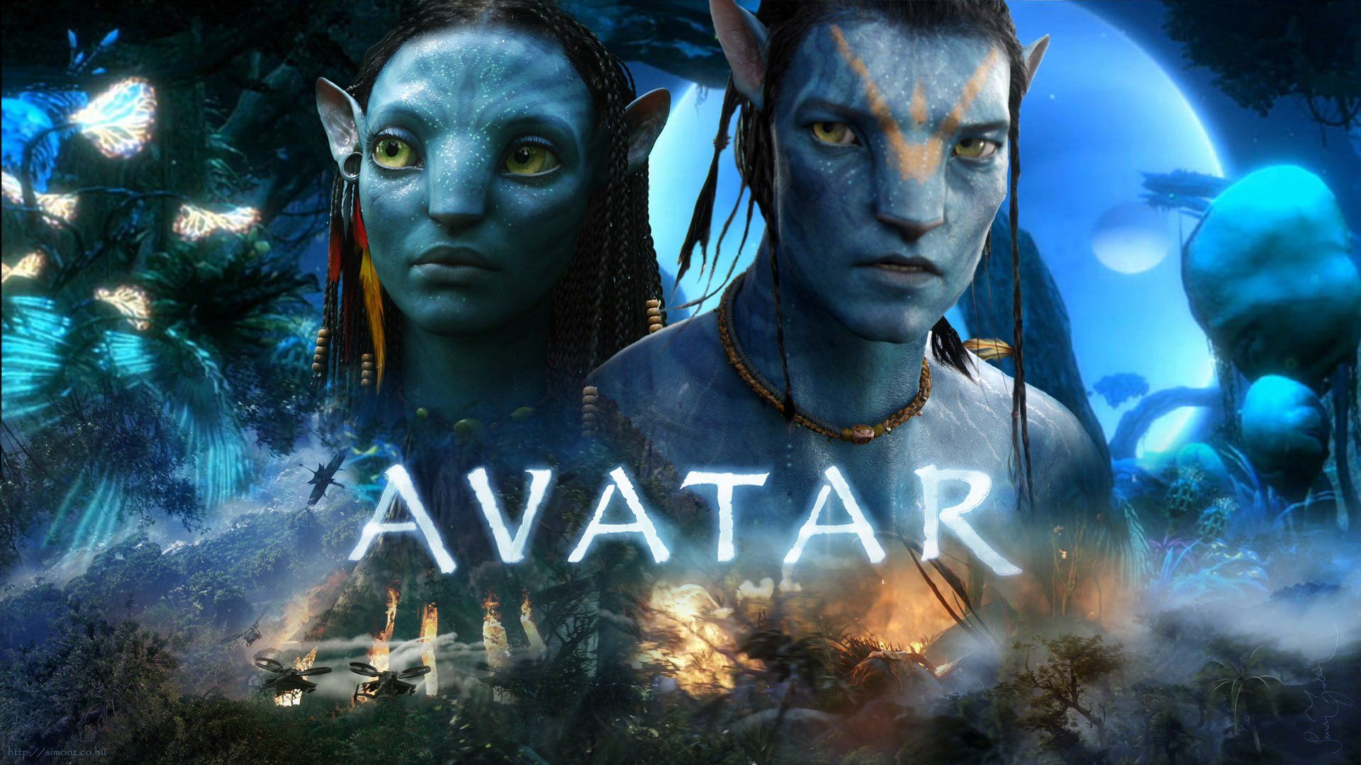 Avatar 2009 Movie Poster HD Png Download  vhv