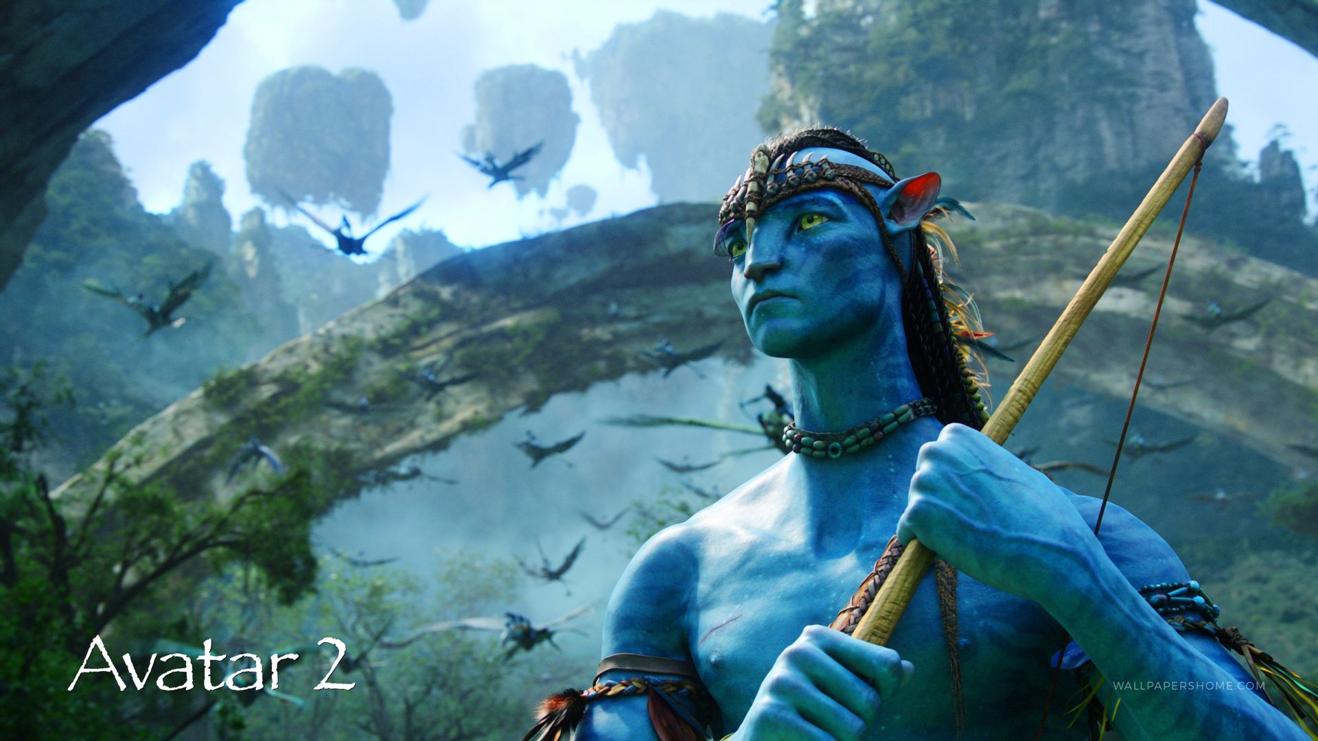 Wallpaper Avatar poster, 4k, Movies