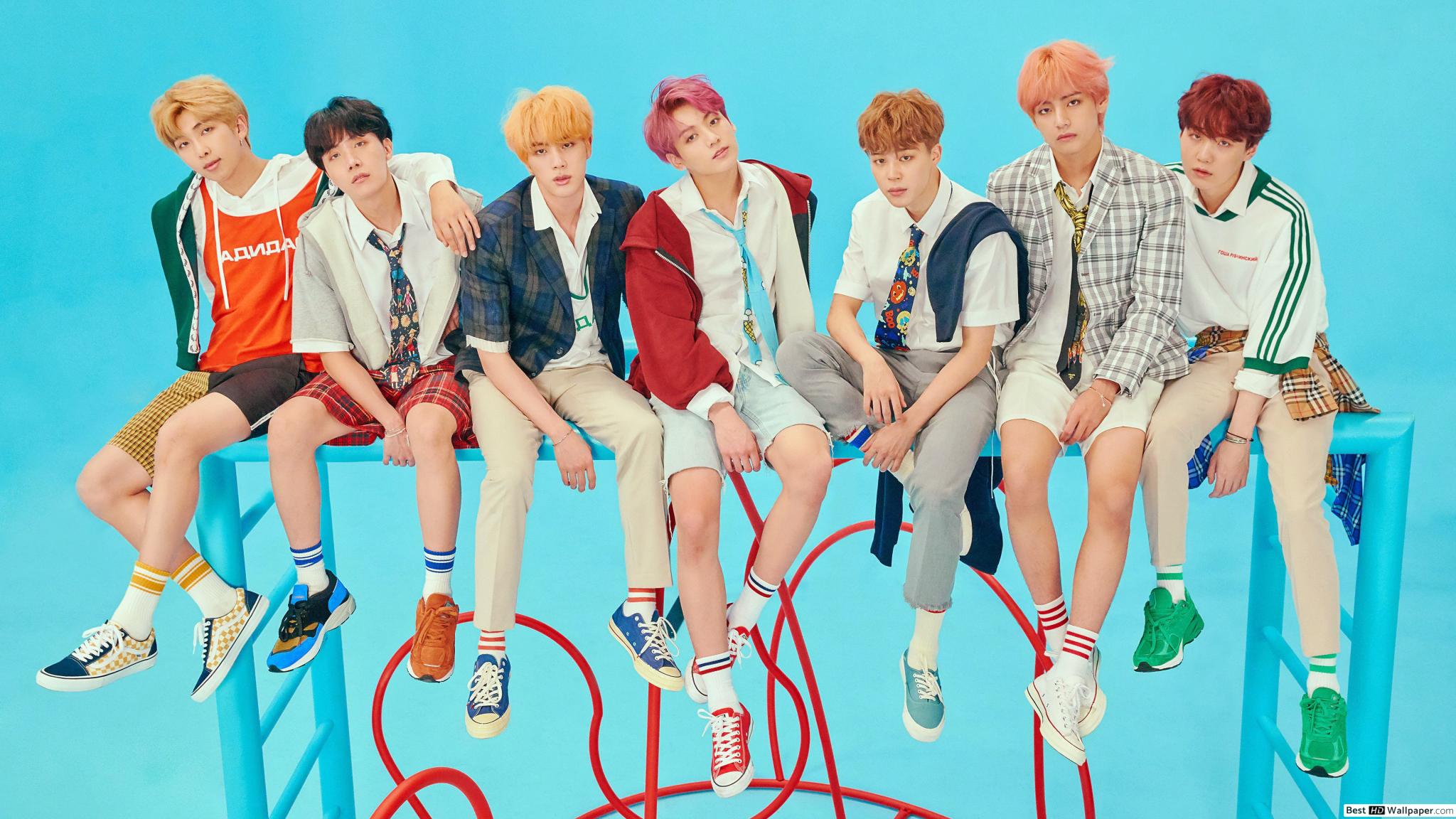 BTS (Bangtan Boys) Members in 'Love Yourself: Answer' MV HD wallpaper download