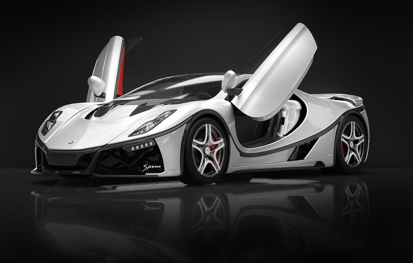 Wallpaper supercar, Lambo doors, GTA Spano, butterfly doors image for desktop, section суперкары