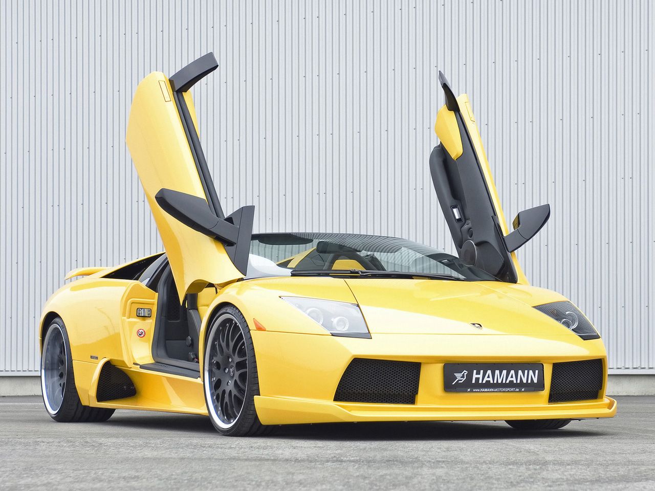 Hamann Lamborghini Murcielago Front Right Doors Open 1280x960 Wallpaper