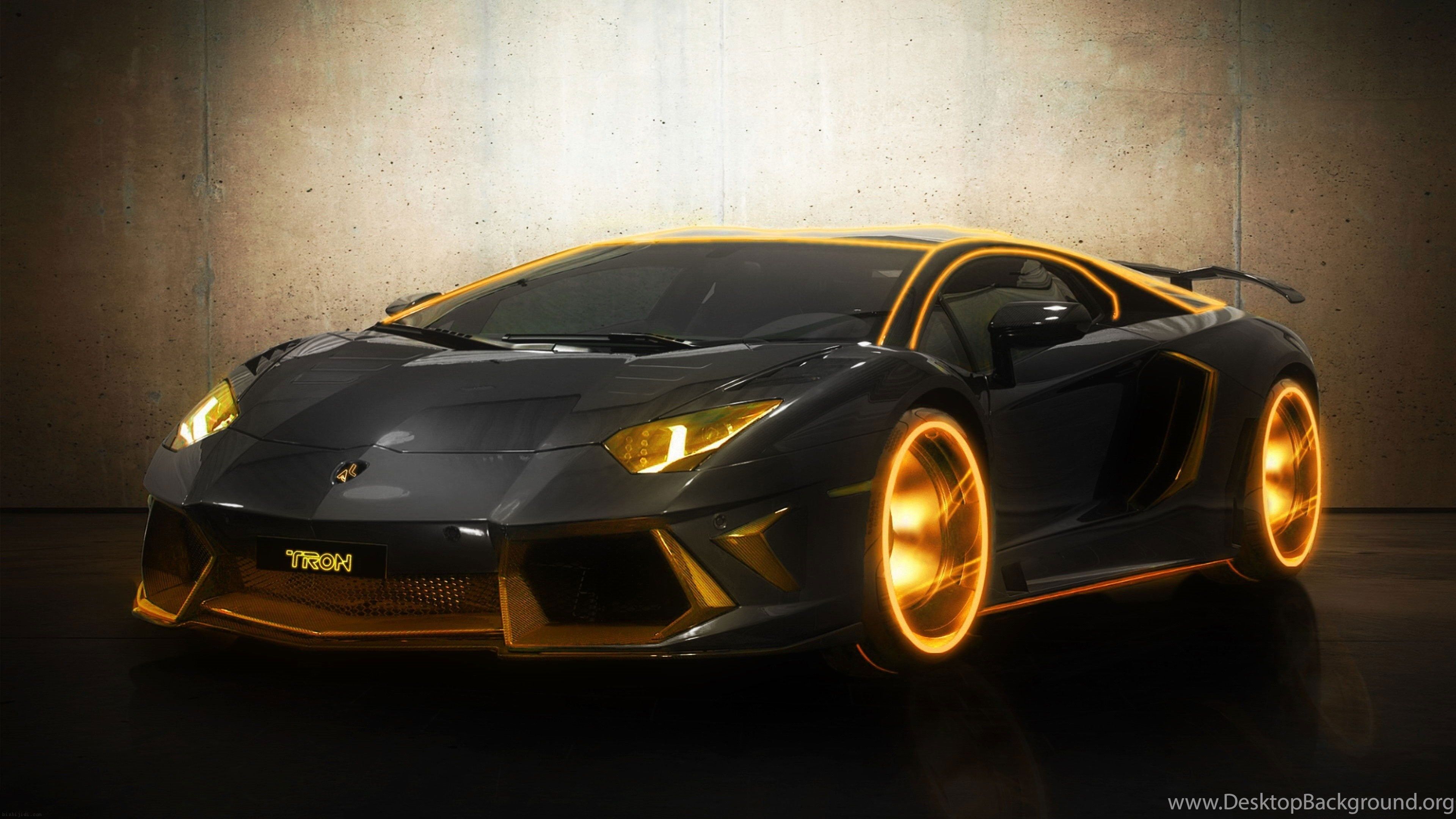Best Car Wallpaper Of Lamborghini Aventador LP700 4 Tron Glow In. Desktop Background