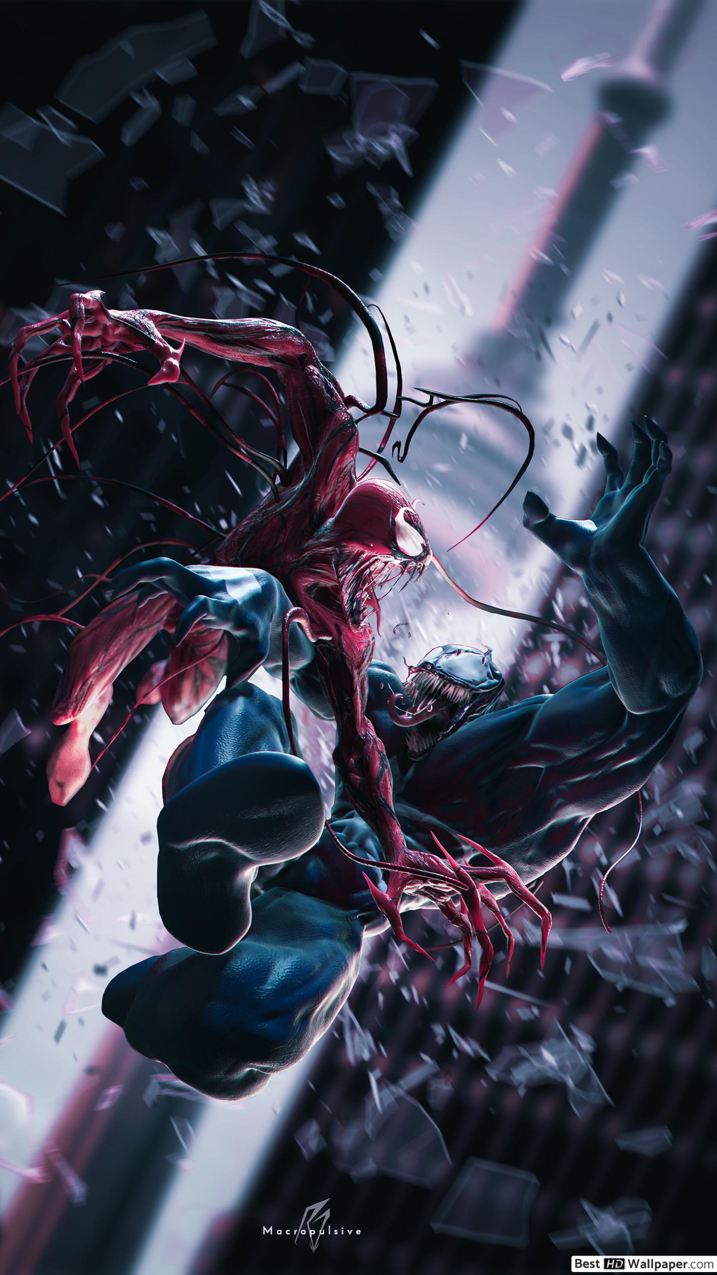 venom vs carnage HD wallpaper download