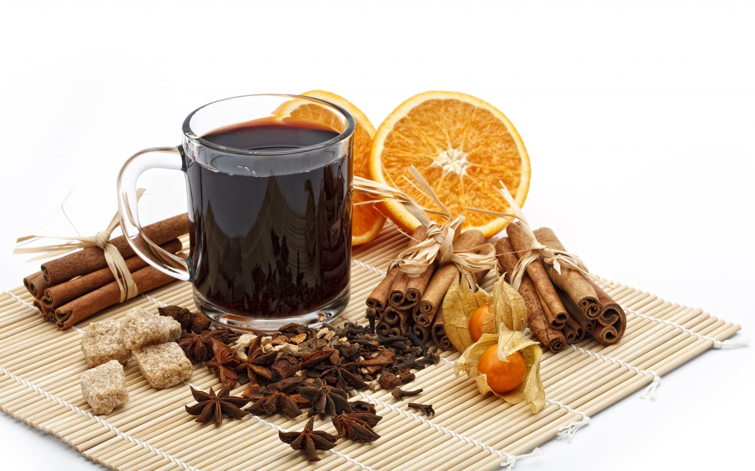 Wallpaper, spices, drink, tea, stand, flavor, mulled wine 2560x1600