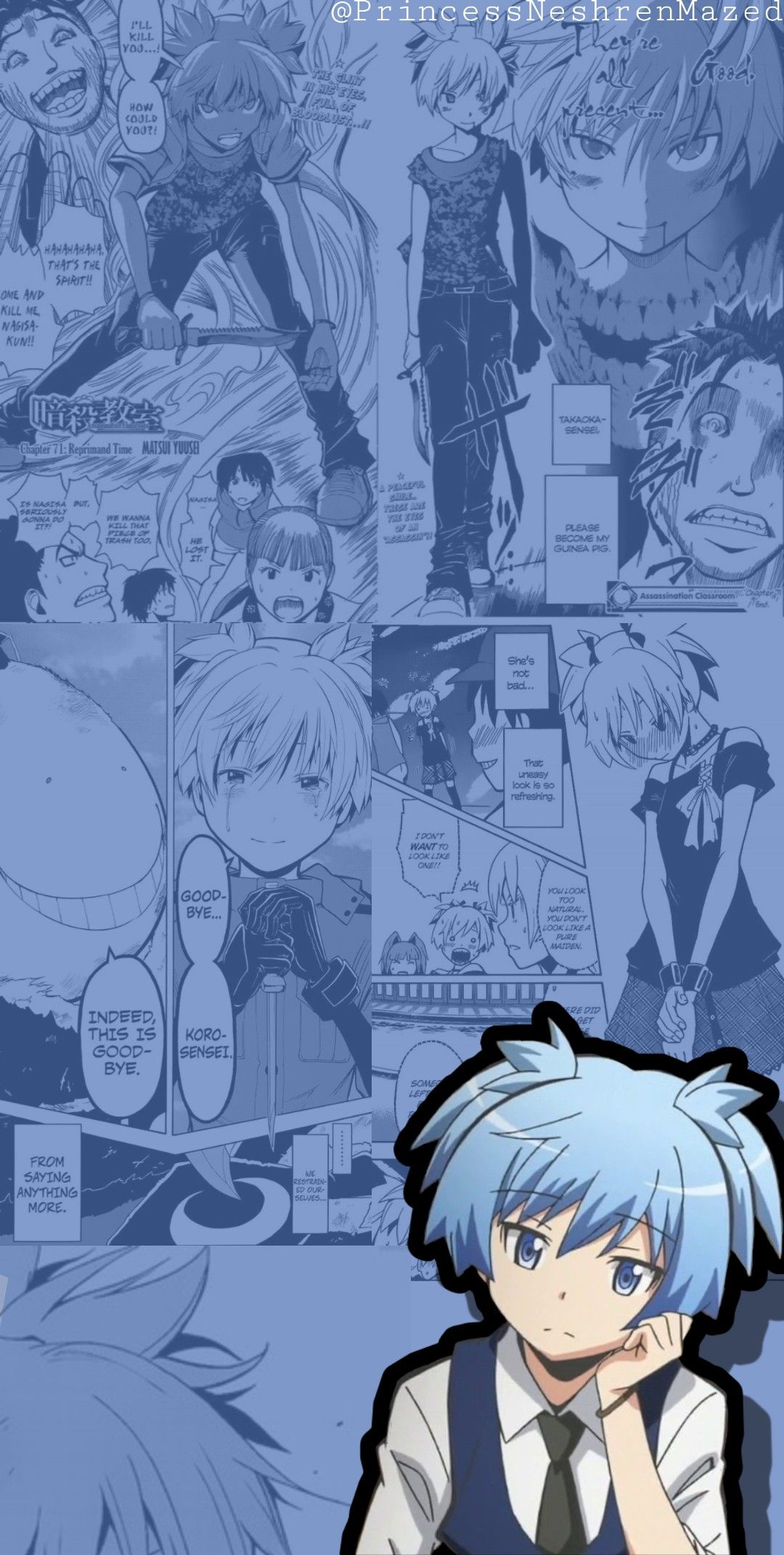 Assassination classroom (Nagisa Shiota wallpaper). Anime wallpaper, Anime, Assassination classroom