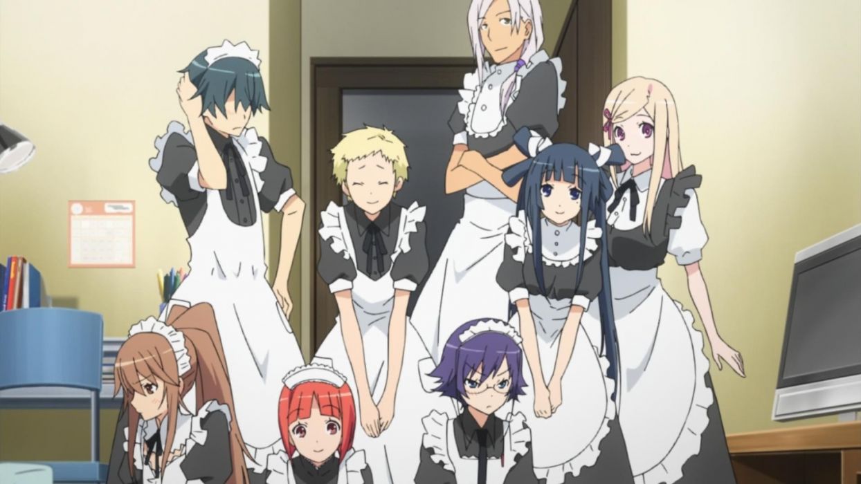 Anime Maid Wallpaper Free Anime Maid Background
