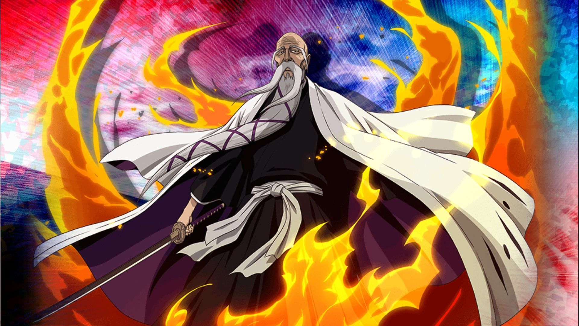 Bleach Yamamoto Wallpaper 4k