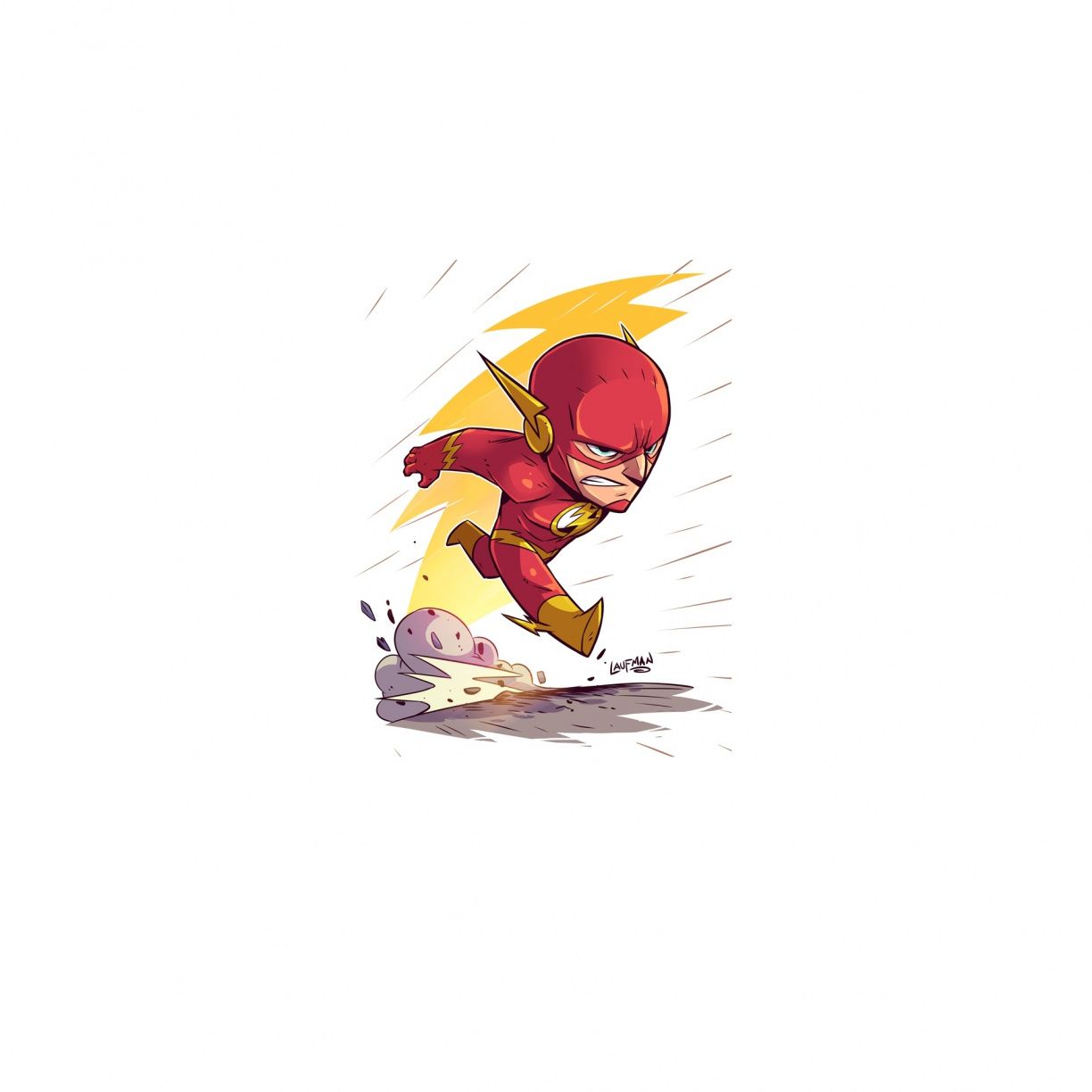 Flash, superhero, run, minimal, art wallpaper, 1920x3000, HD image, picture, 6ad6a9b8