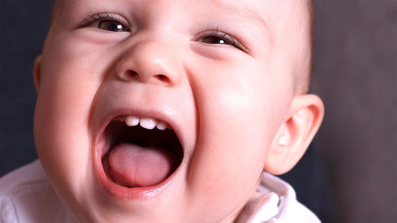 Funny Baby Laughing Image
