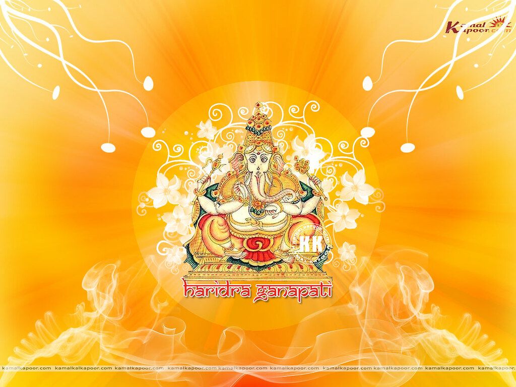 haridra ganapati, Free Sri Ganesha ji Wallpaper. Free Sri