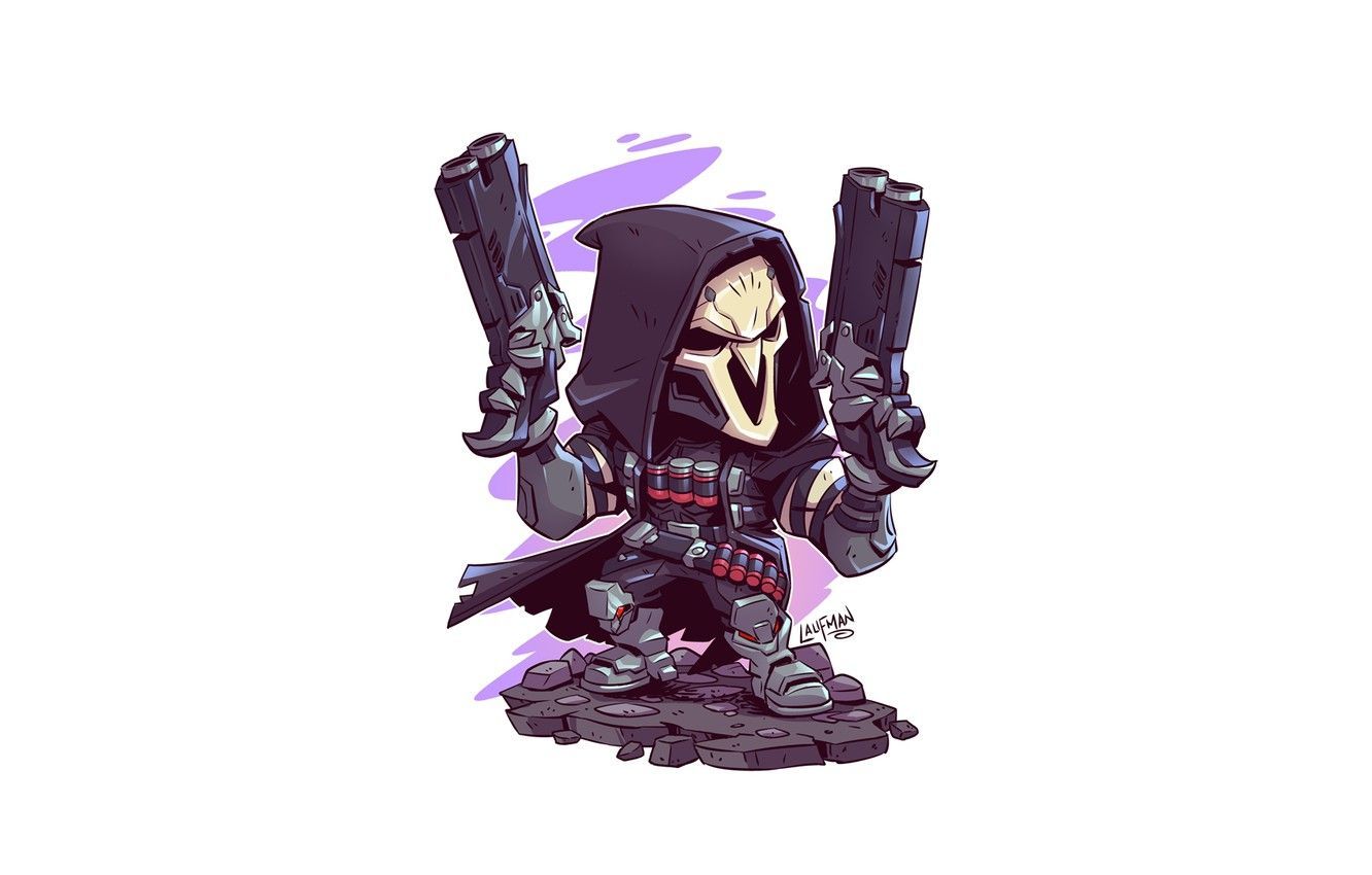 Purple Reaper Wallpaper