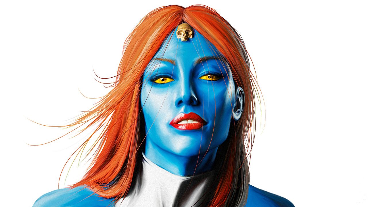Wallpaper X Men Heroes Comics Redhead Girl John Aslarona, Raven