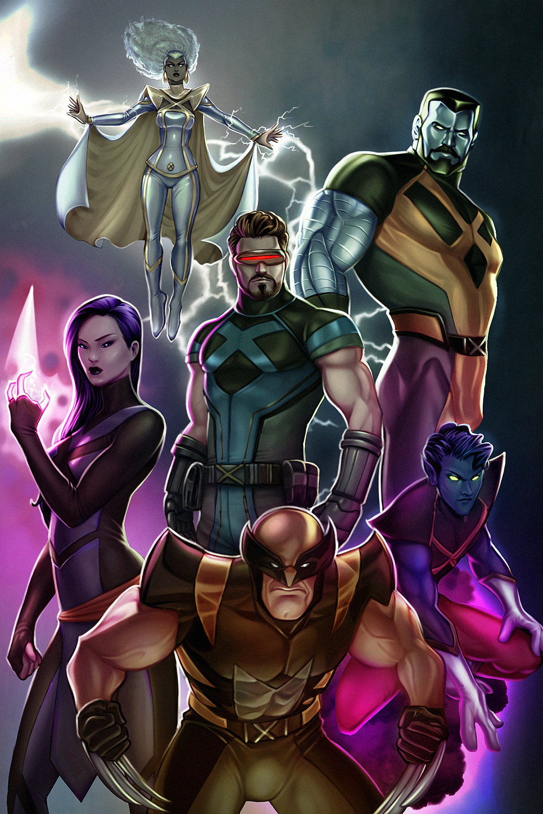 Xmen By Pretty Cool Huh. Marvel Xmen, Xmen Characters, Marvel Comics