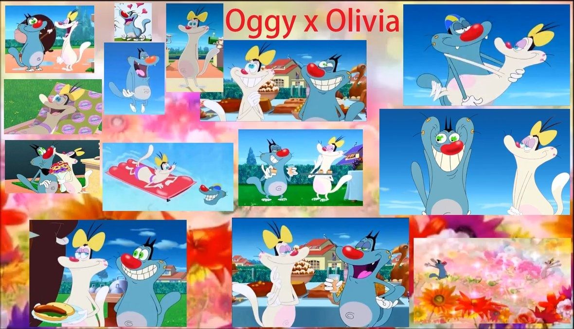 Oggy X Olivia and the cockroaches Fan Art