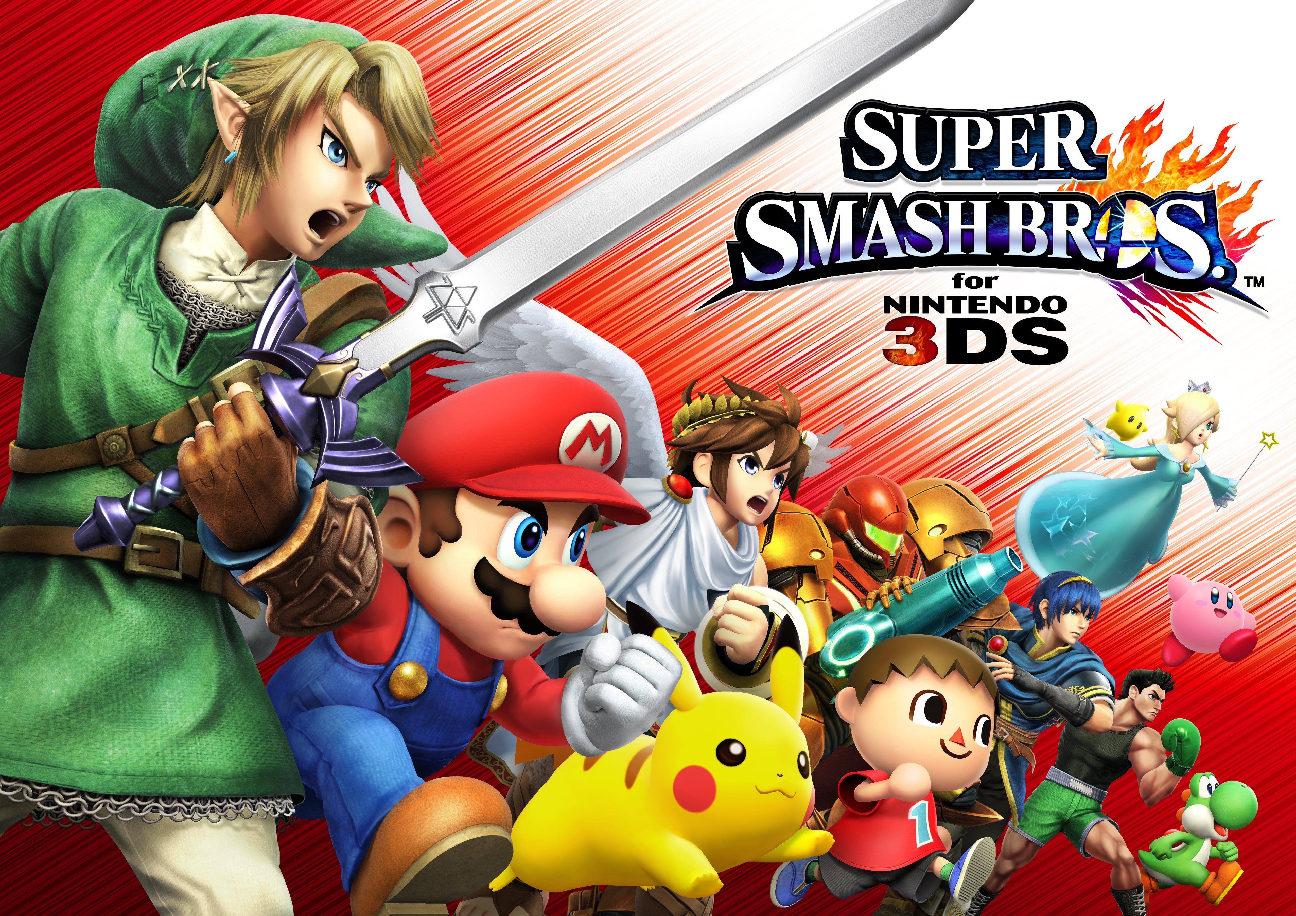 Super Smash Bros. for Nintendo 3DS 4K wallpaper