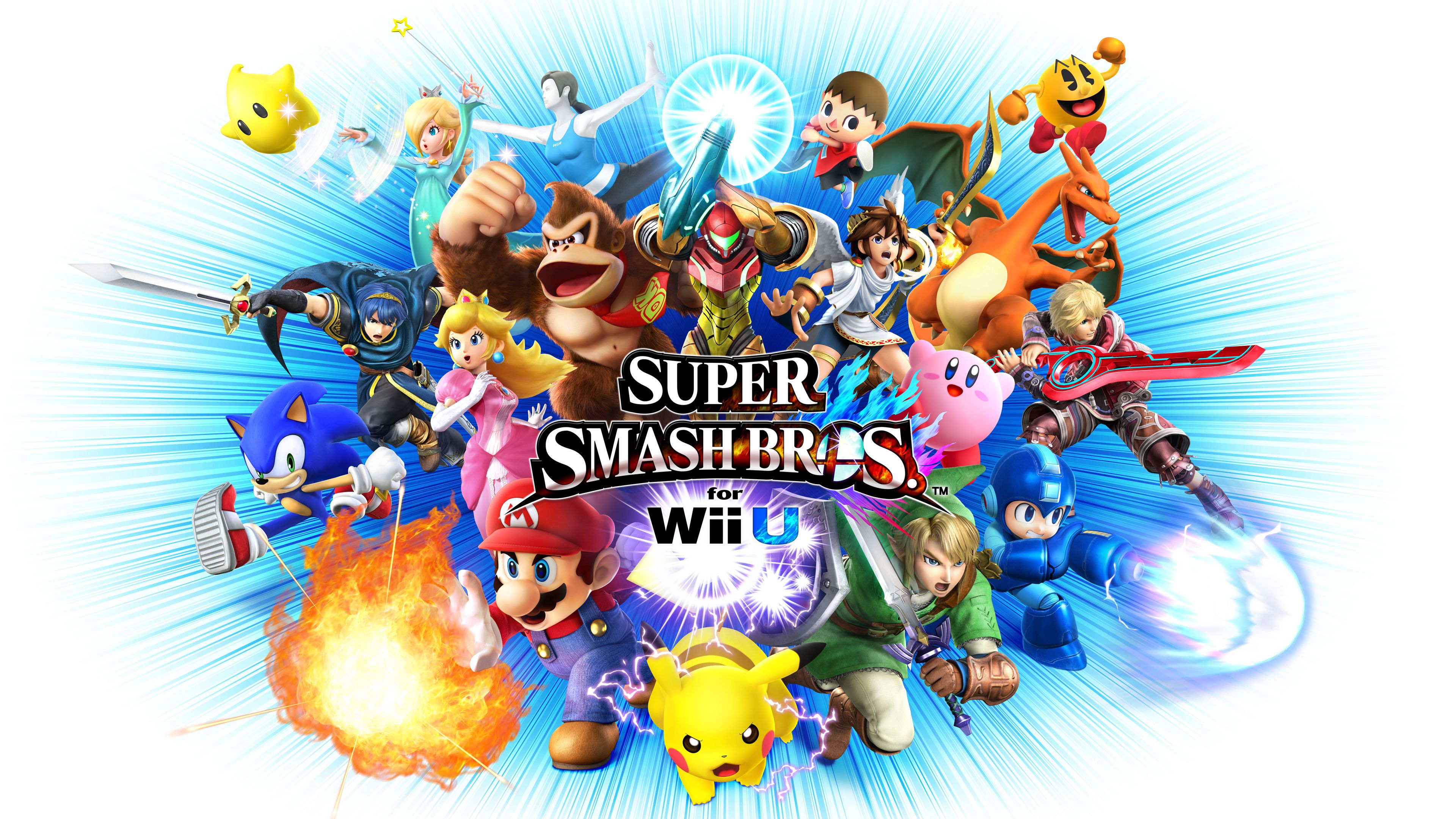Super Smash Bros Wii U 4K wallpaper