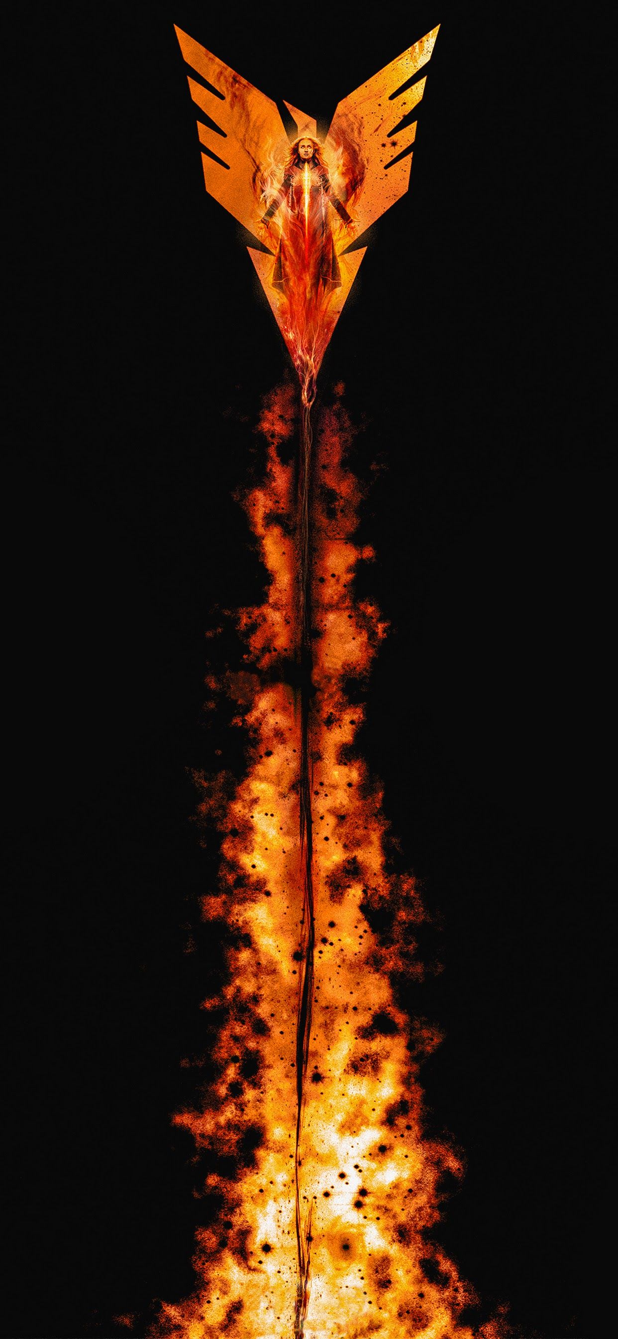 Dark Phoenix Jean Grey 4K Wallpaper