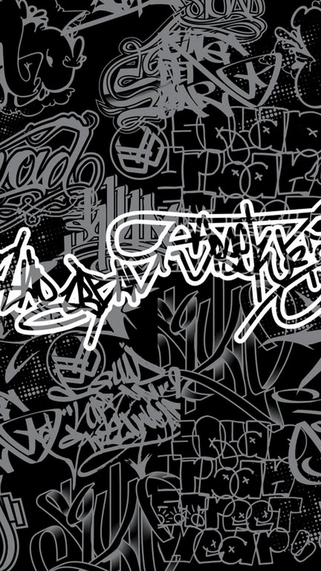 Graffiti Letters iPhone Wallpaper With Image Resolution - Обои На Айфон Граффити HD Wallpaper