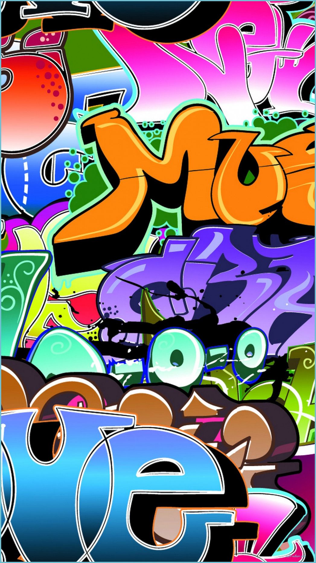 4k Graffiti iPhone Wallpapers - Wallpaper Cave