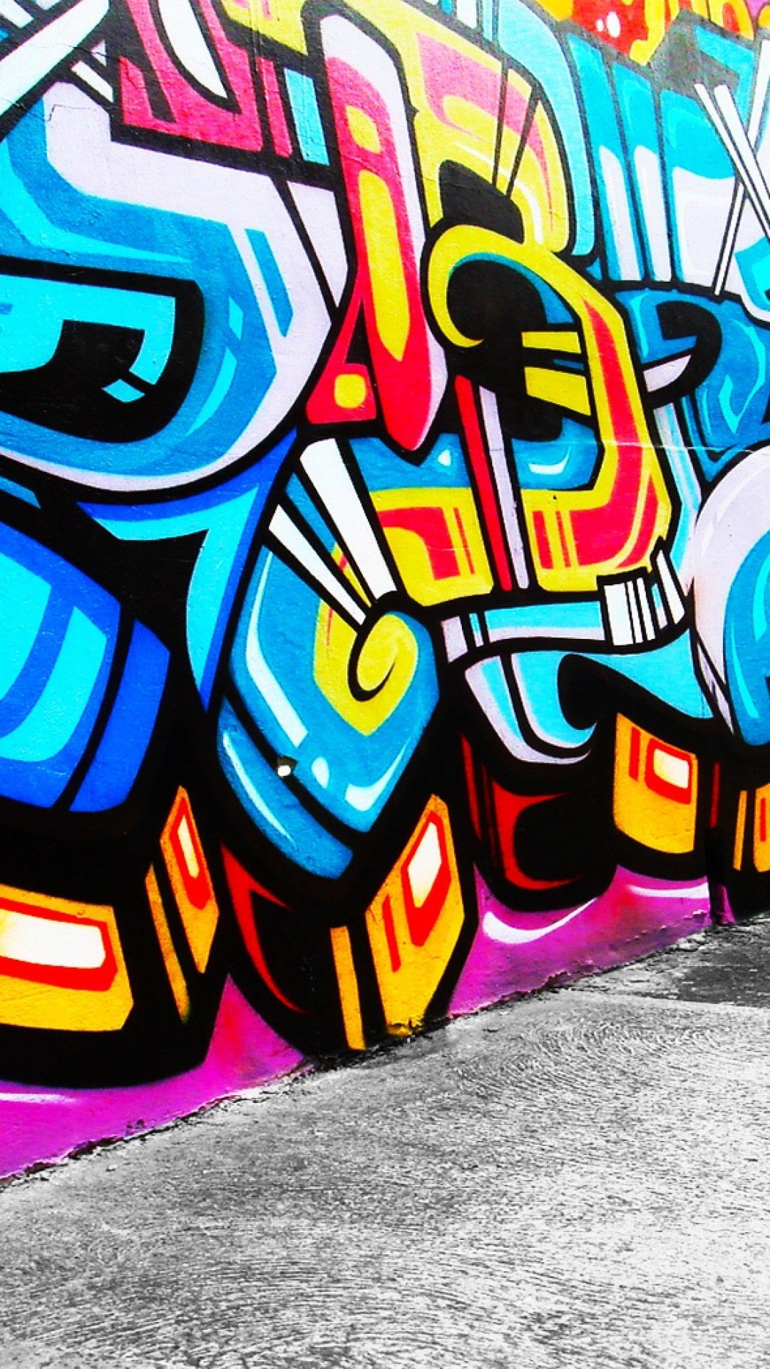 Abstract graffiti, iPhone, Desktop HD Background / Wallpaper (1080p, 4k) (1080x1920) (2021)