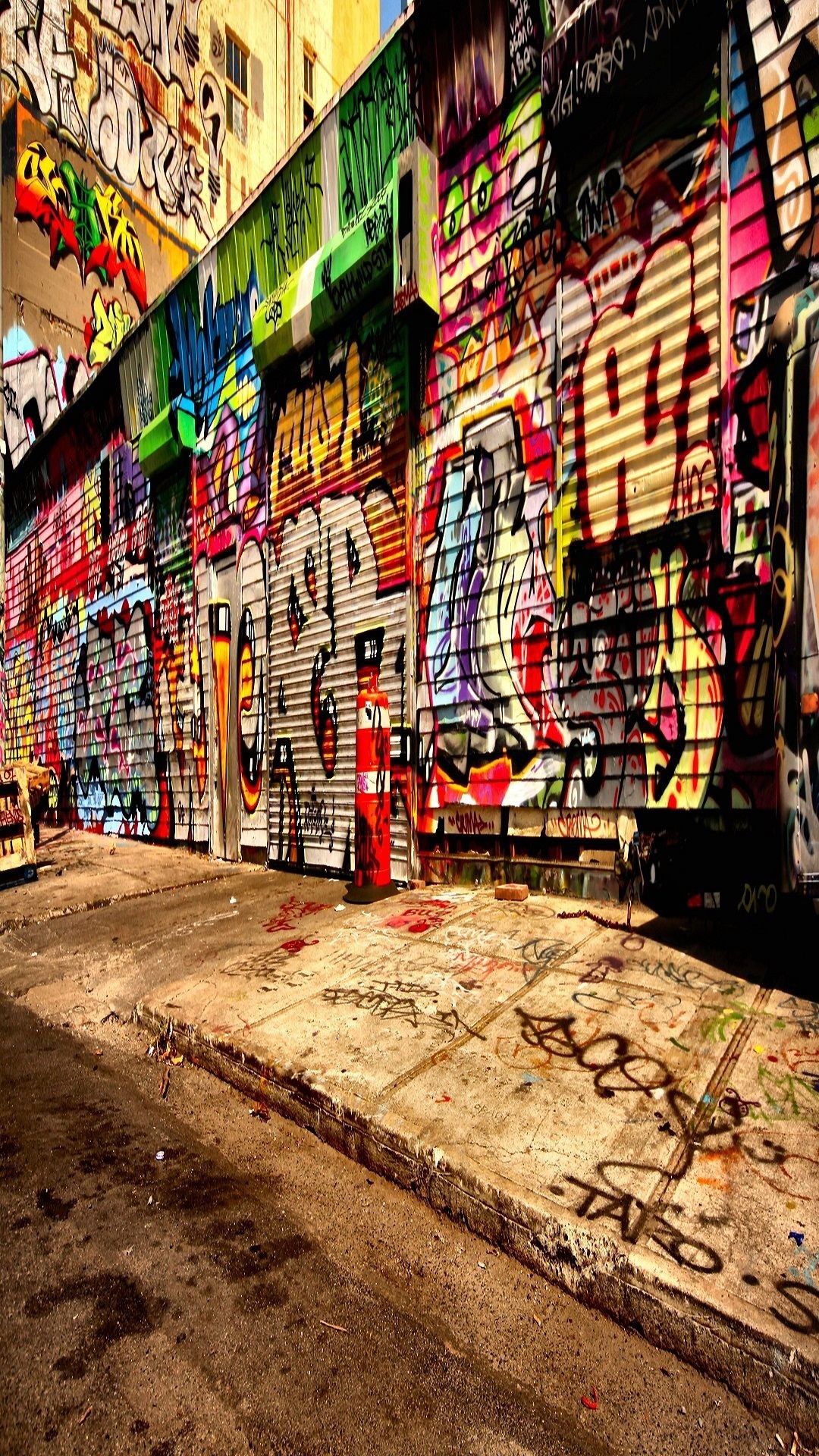Graffiti iPhone Background