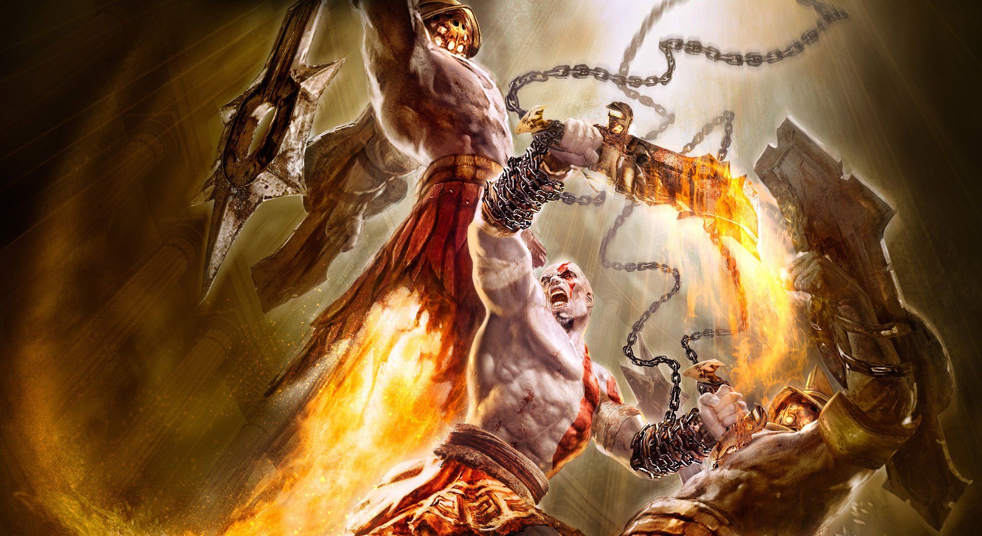 God of War: Chains of Olympus HD Wallpaper and Background Image