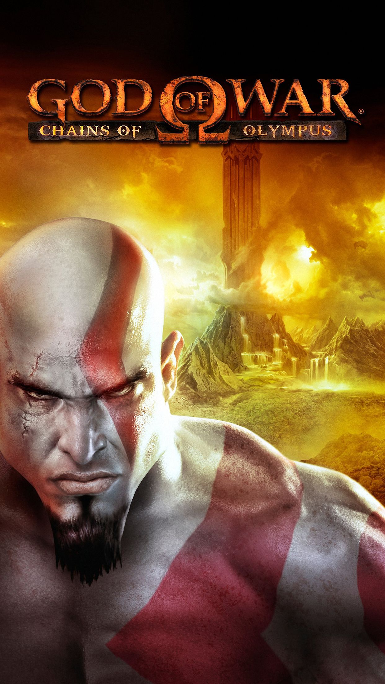 God Of War Chains Of Olympus Wallpaper for iPhone Pro Max, X, 6