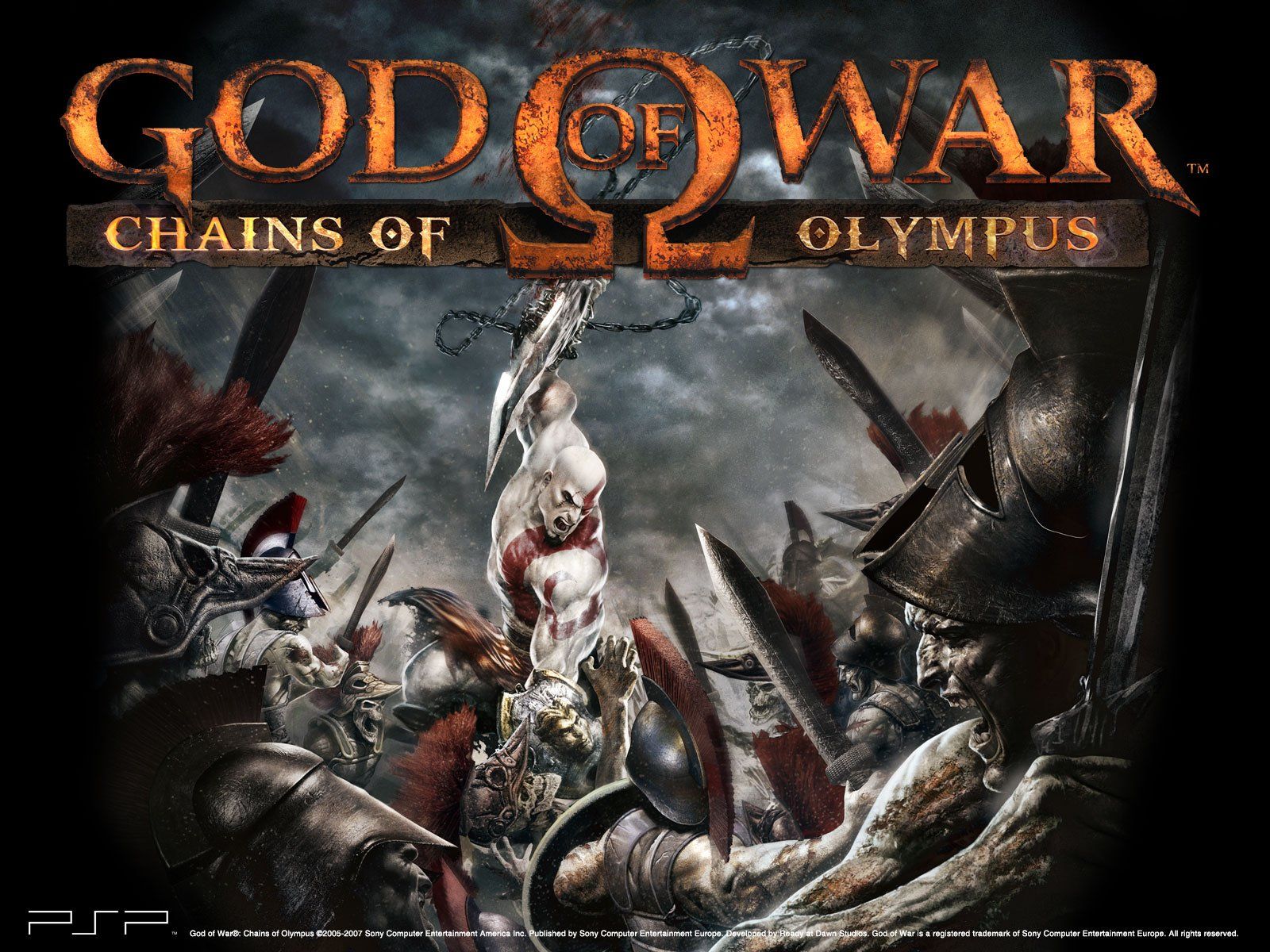God of War: Chains of Olympus All Cutscenes (Game Movie) HD 