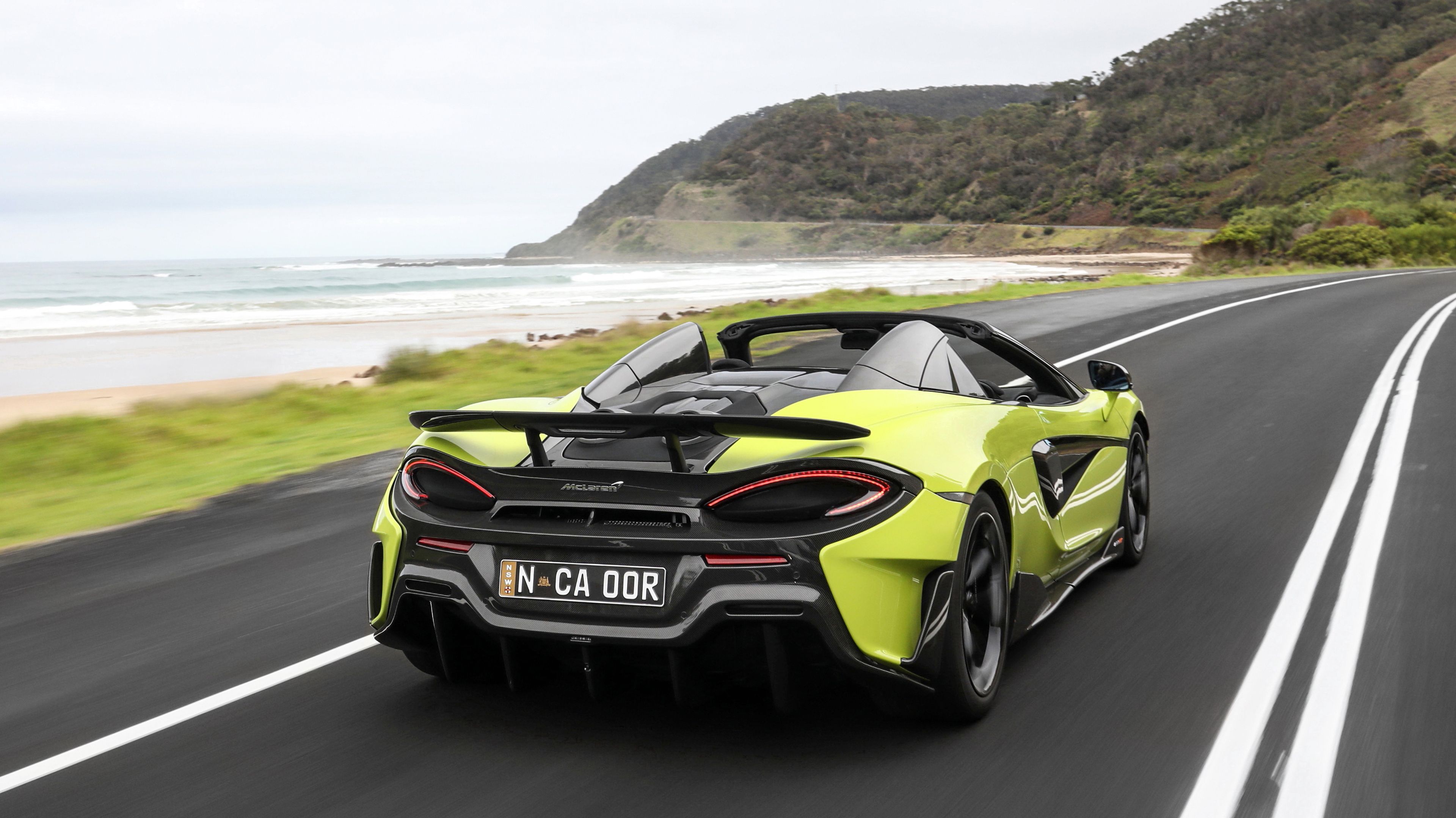 Wallpaper 4k Mclaren 600LT Spider Wallpaper