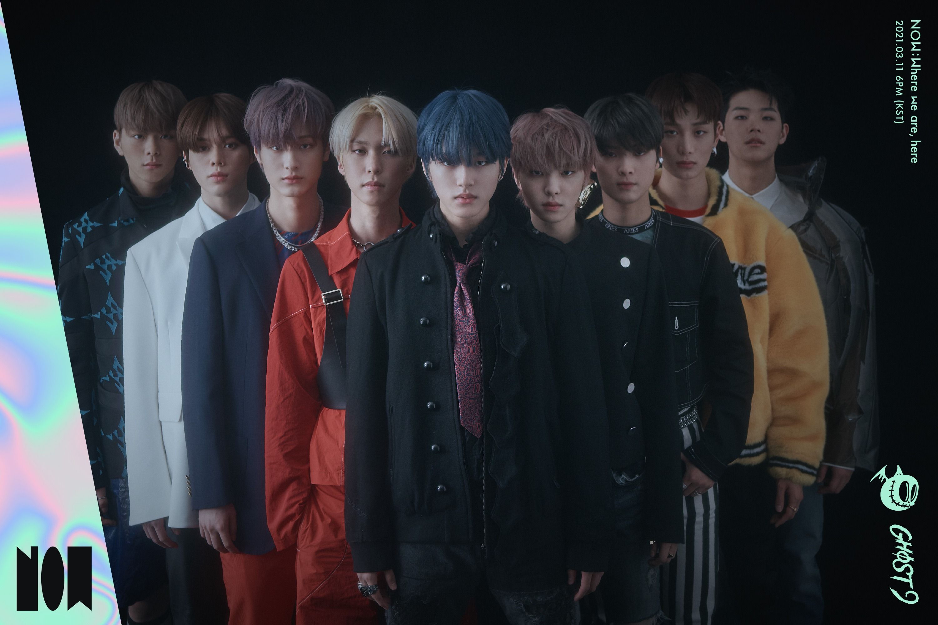 Ghost9 Now: Where We Are, Here Teaser Photo (HD HQ)-Pop Database Dbkpop.com