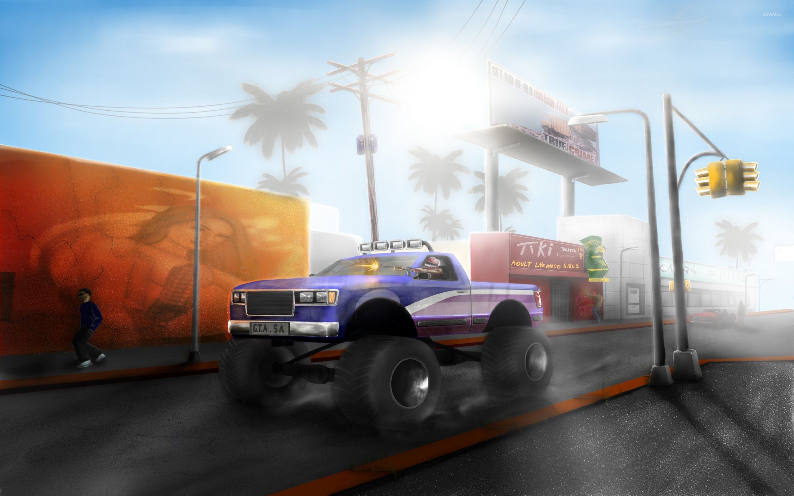 Free download Grand Theft Auto San Andreas wallpaper Game wallpaper 20729 [2560x1600] for your Desktop, Mobile & Tablet. Explore Wallpaper GTA San Andreas. Gta 4 Wallpaper, GTA 5 Girl Wallpaper, GTA 3 Wallpaper