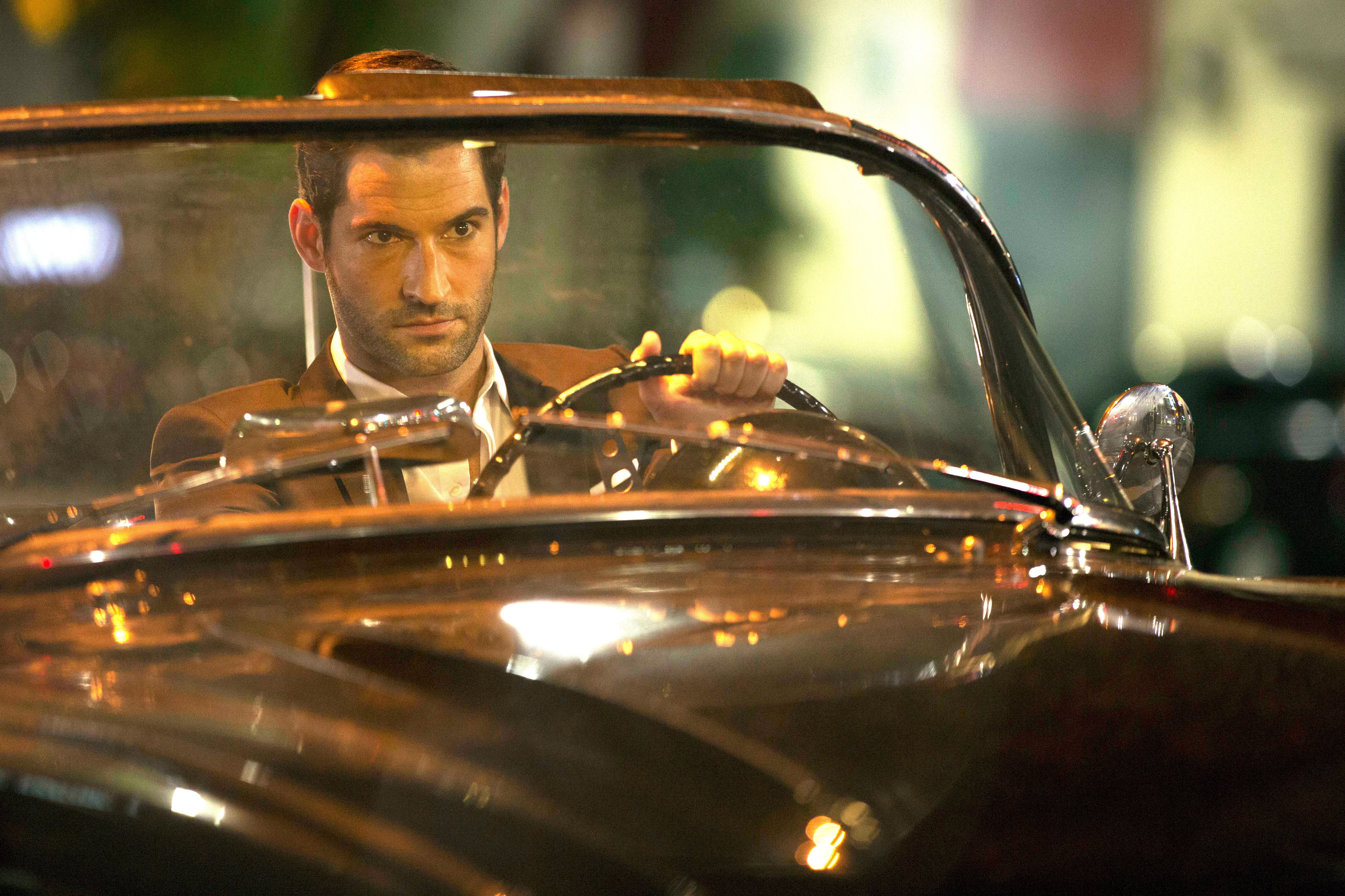 Tom Ellis Lucifer Car