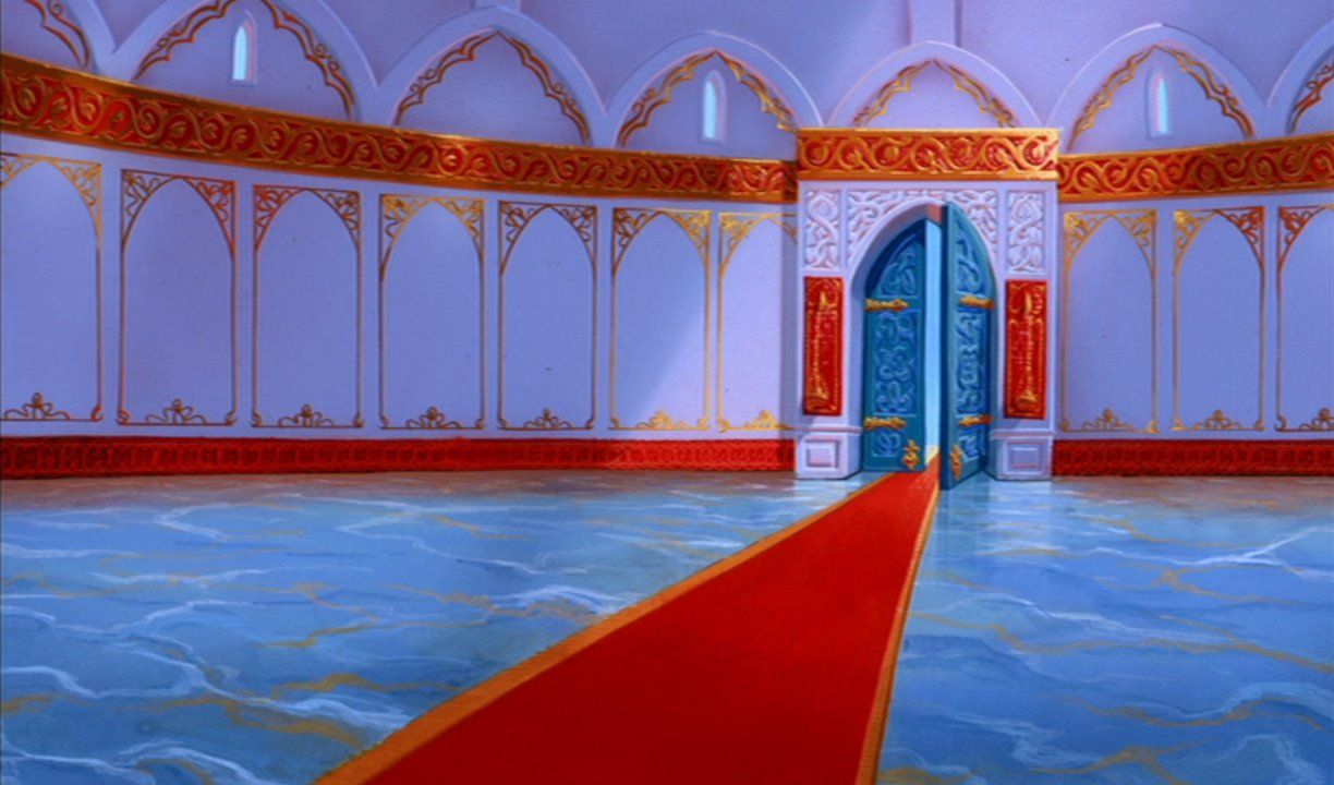 Empty Backdrop from Aladdin Disney Image