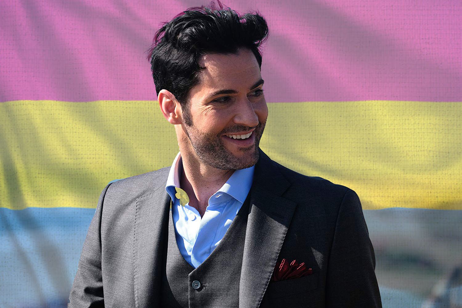 Tom Ellis Lucifer Blonde