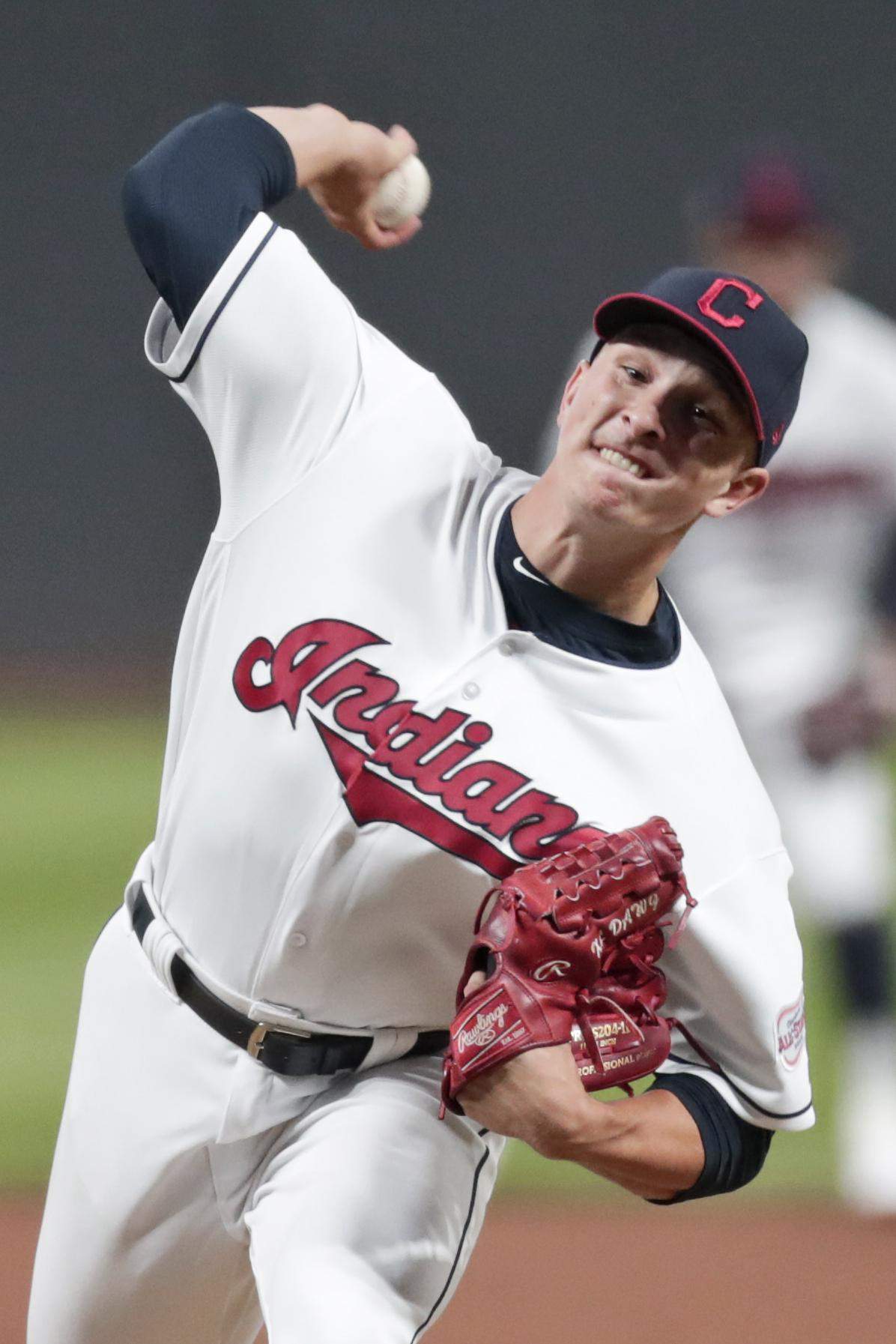 Did James Karinchak use an illegal substance on the ball while saving a  Cleveland Indians' win? Chicago broadcasters seem to think so 