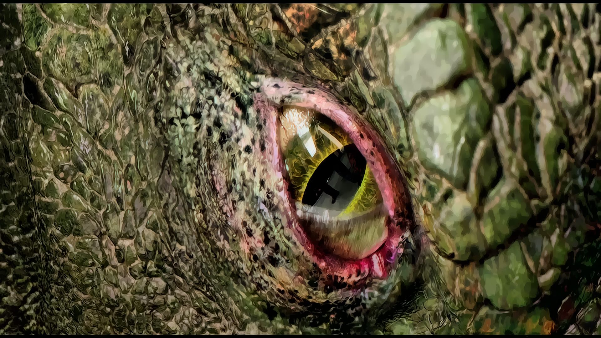 The Amazing Spider Man Lizard Eye Desktop PC And Mac Wallpaper