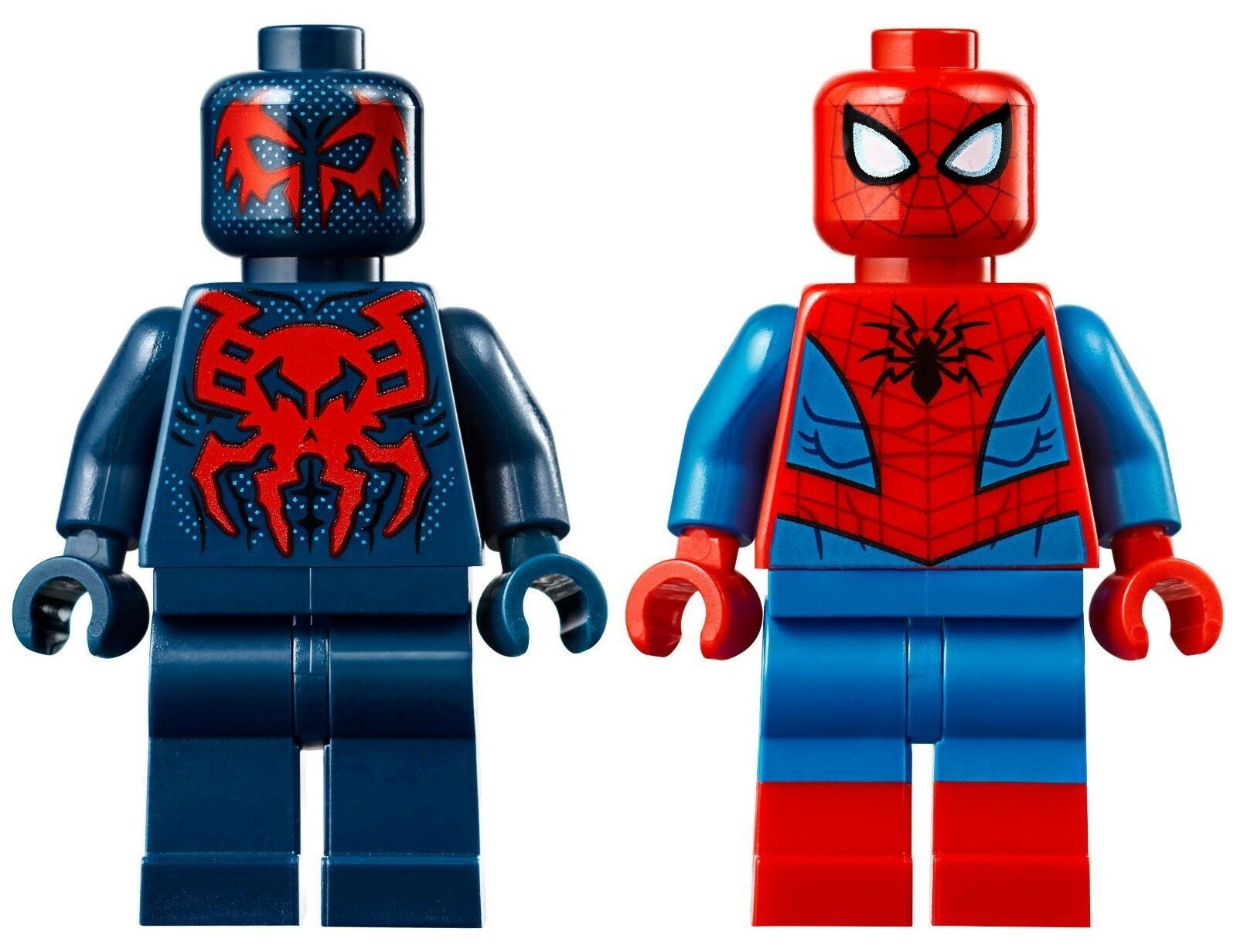 LEGO Minifigures 19001: Lego Marvel Super Heroes Spider Man 2099 And Spider Man Minifigures 76114 > BUY IT NO. Lego Marvel Spiderman, Lego Marvel, Lego Spiderman